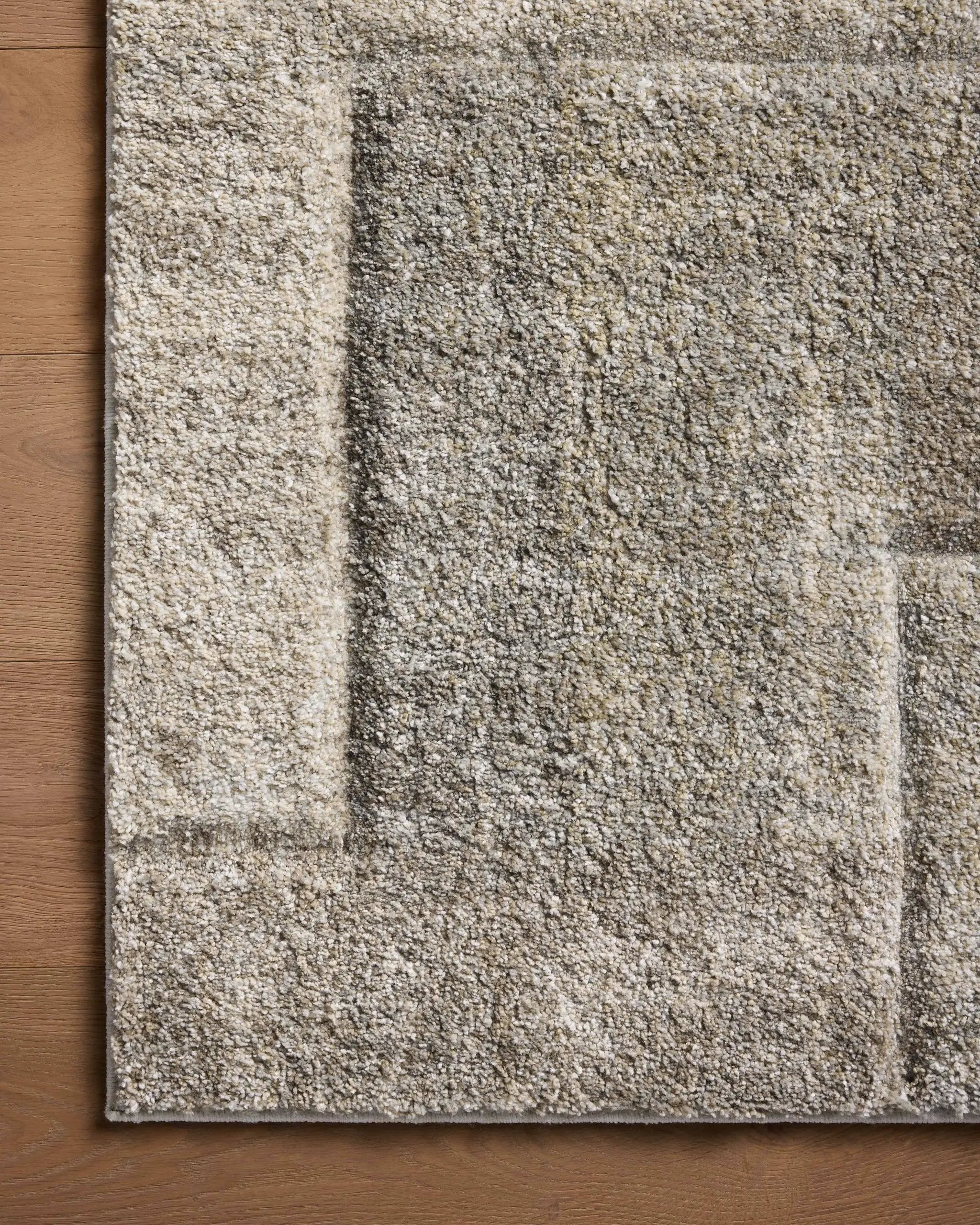 Silas SLA-06 Natural / Pebble Area Rug by Loloi