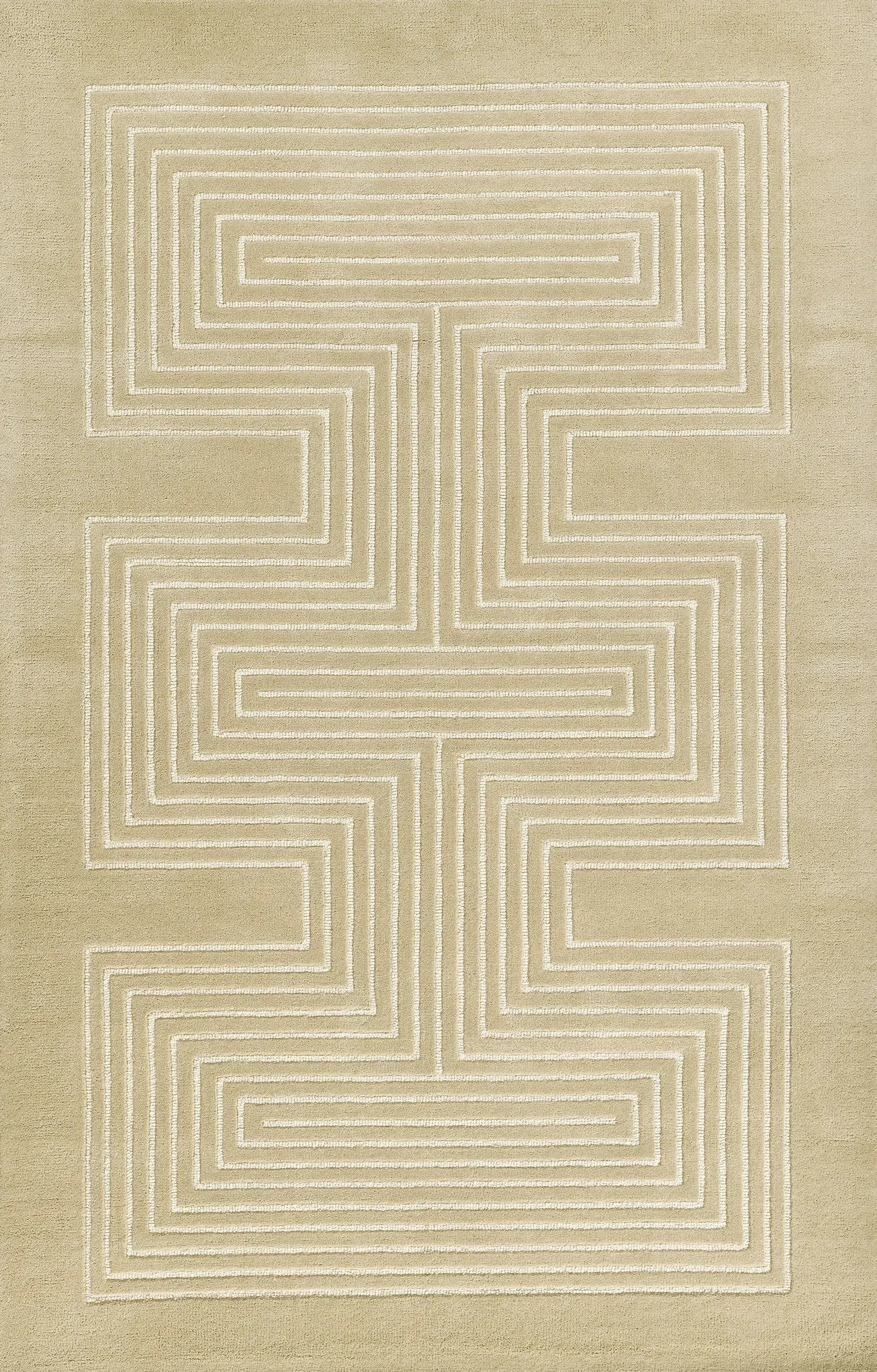 Simba SIM-3 Beige Area Rug by Momeni