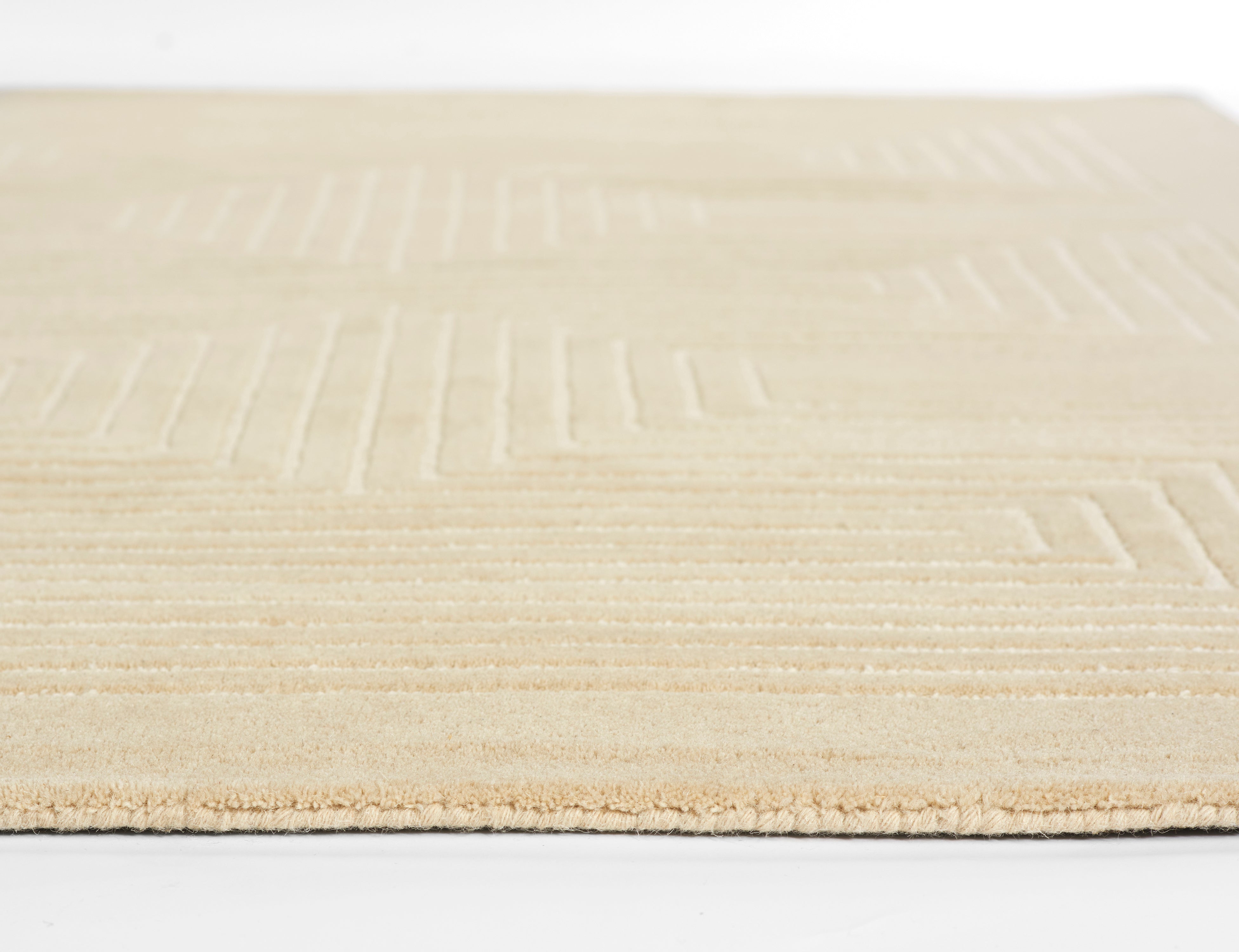 Momeni Simba SIM-3 Beige Hand Tufted Area Rug