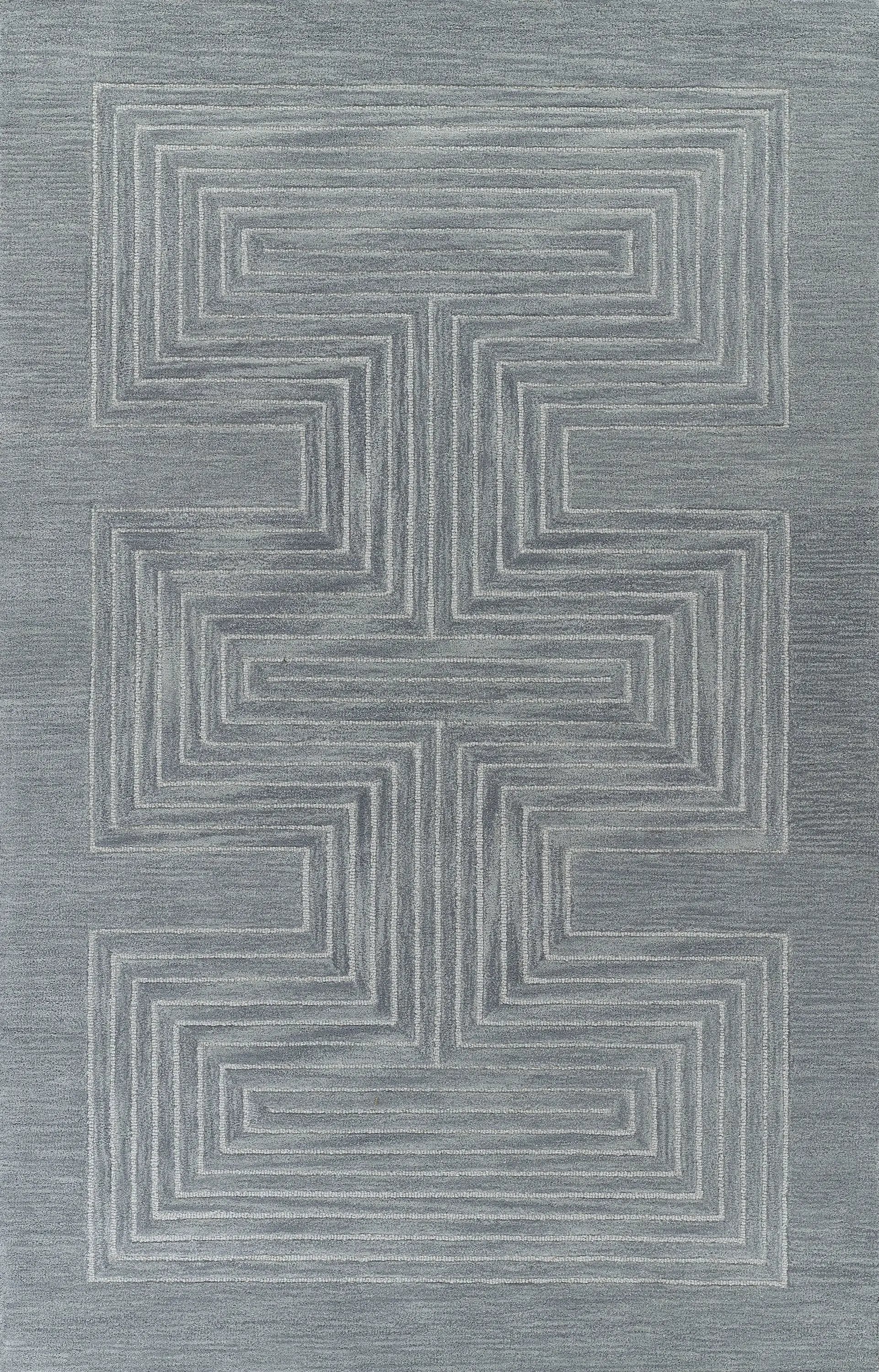 Simba SIM-3 Blue Area Rug by Momeni