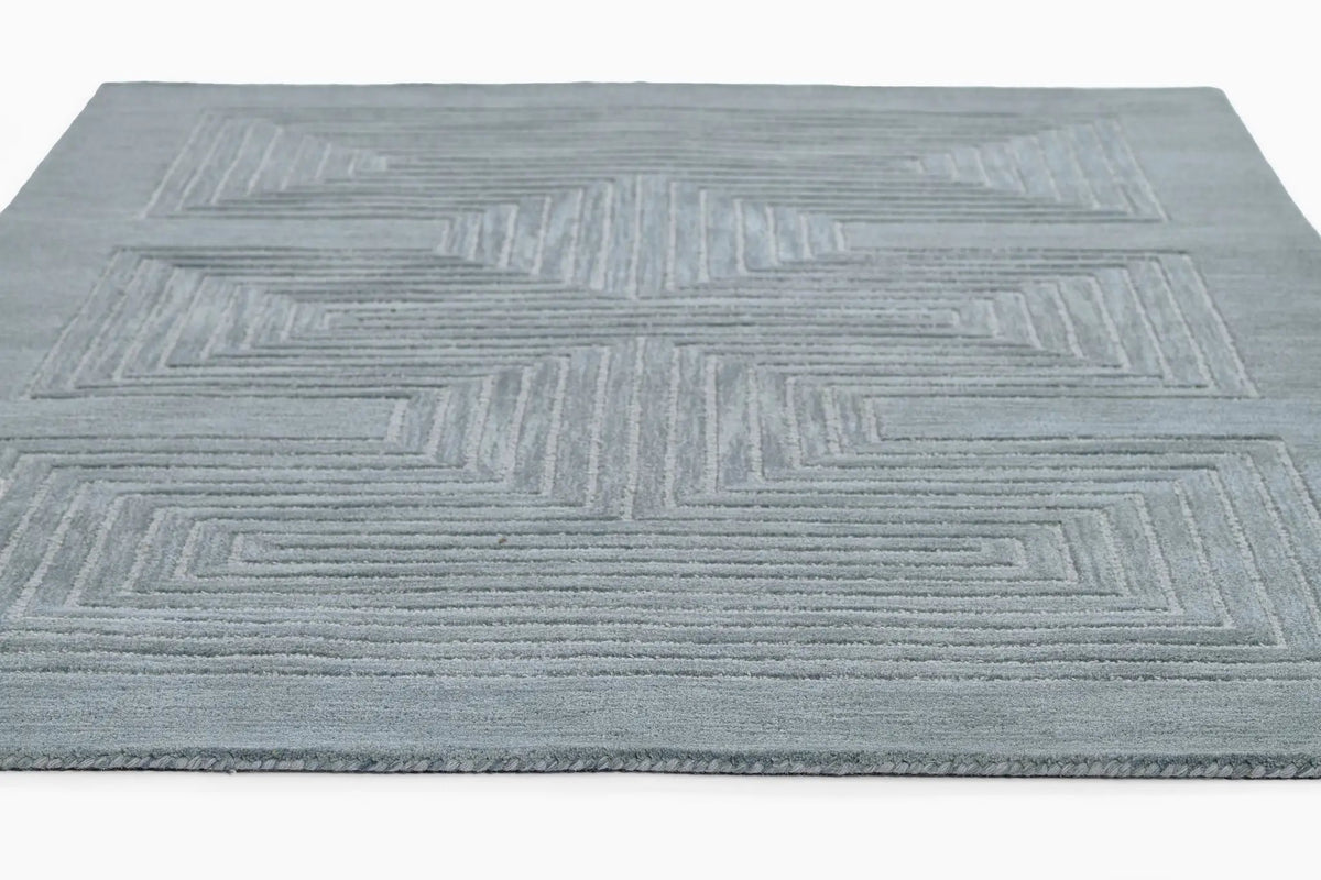 Simba SIM-3 Blue Area Rug by Momeni
