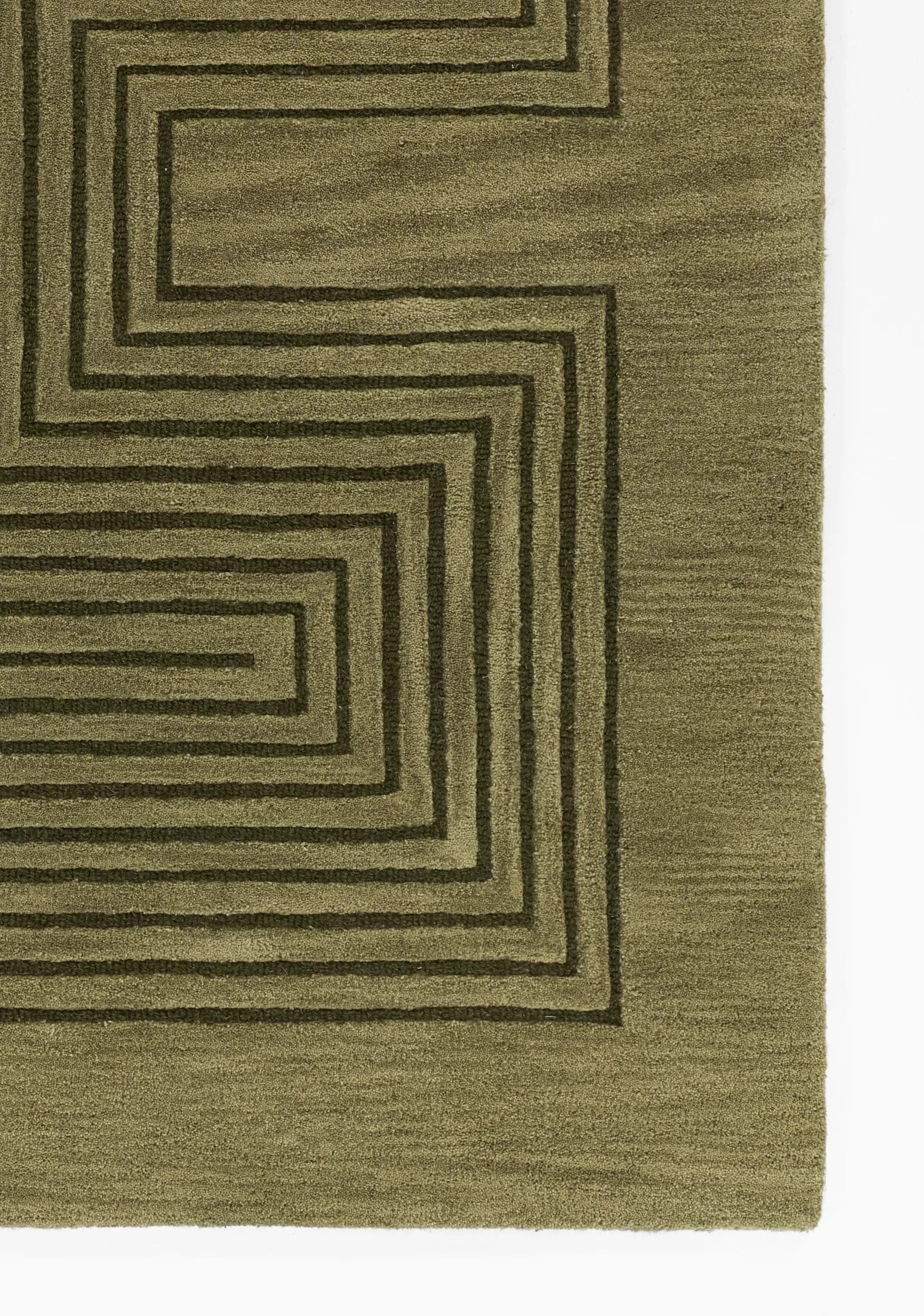 Simba SIM-3 Green Area Rug by Momeni