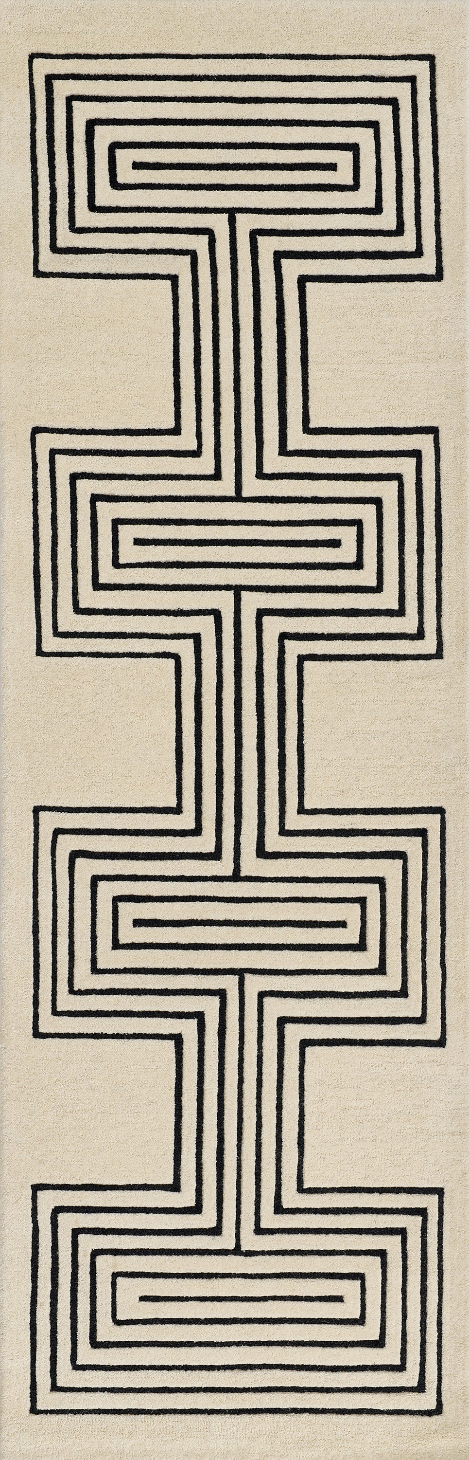 Momeni Simba SIM-3 White Hand Tufted Area Rug