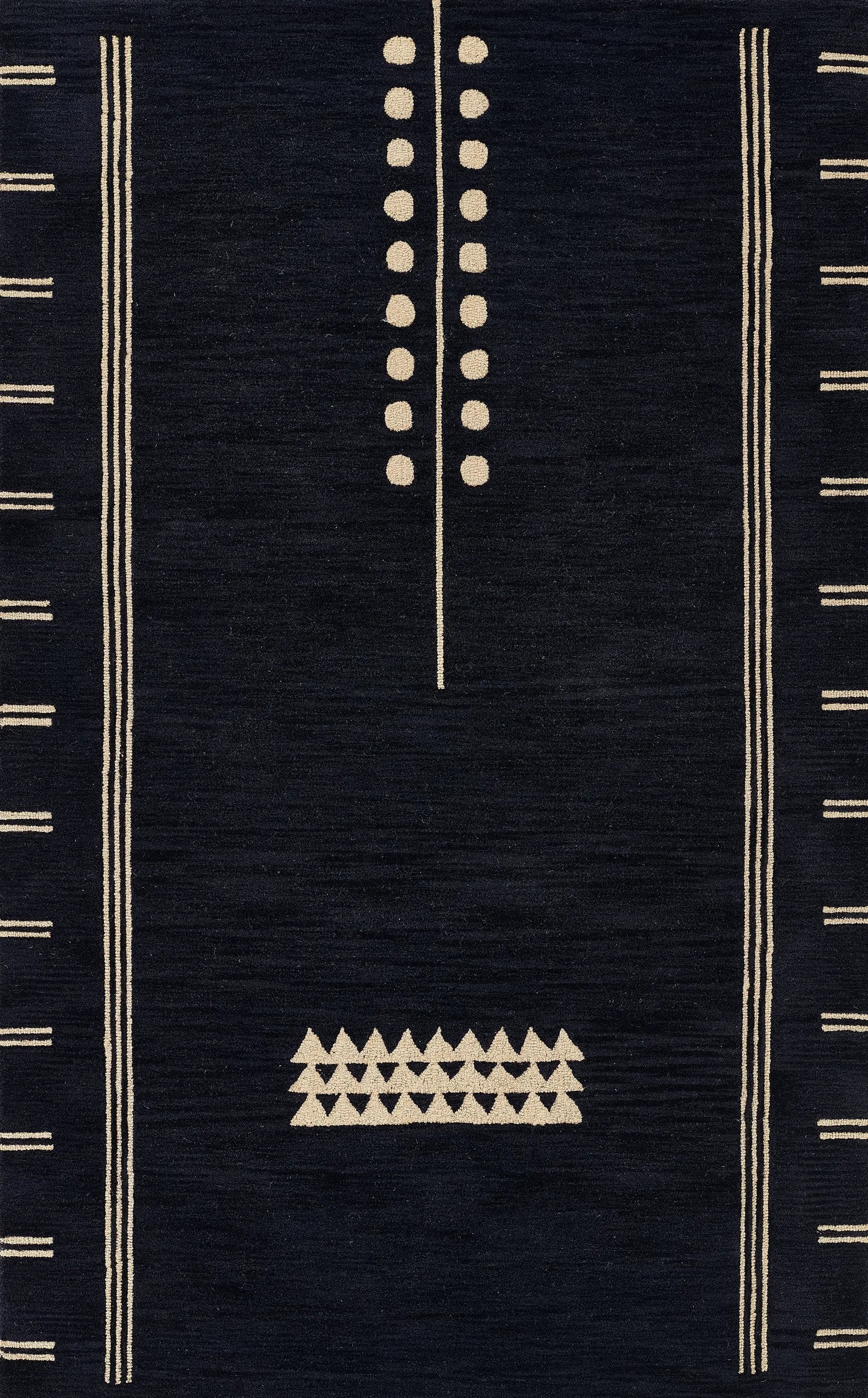 Simba SIM-5 Navy Area Rug by Momeni