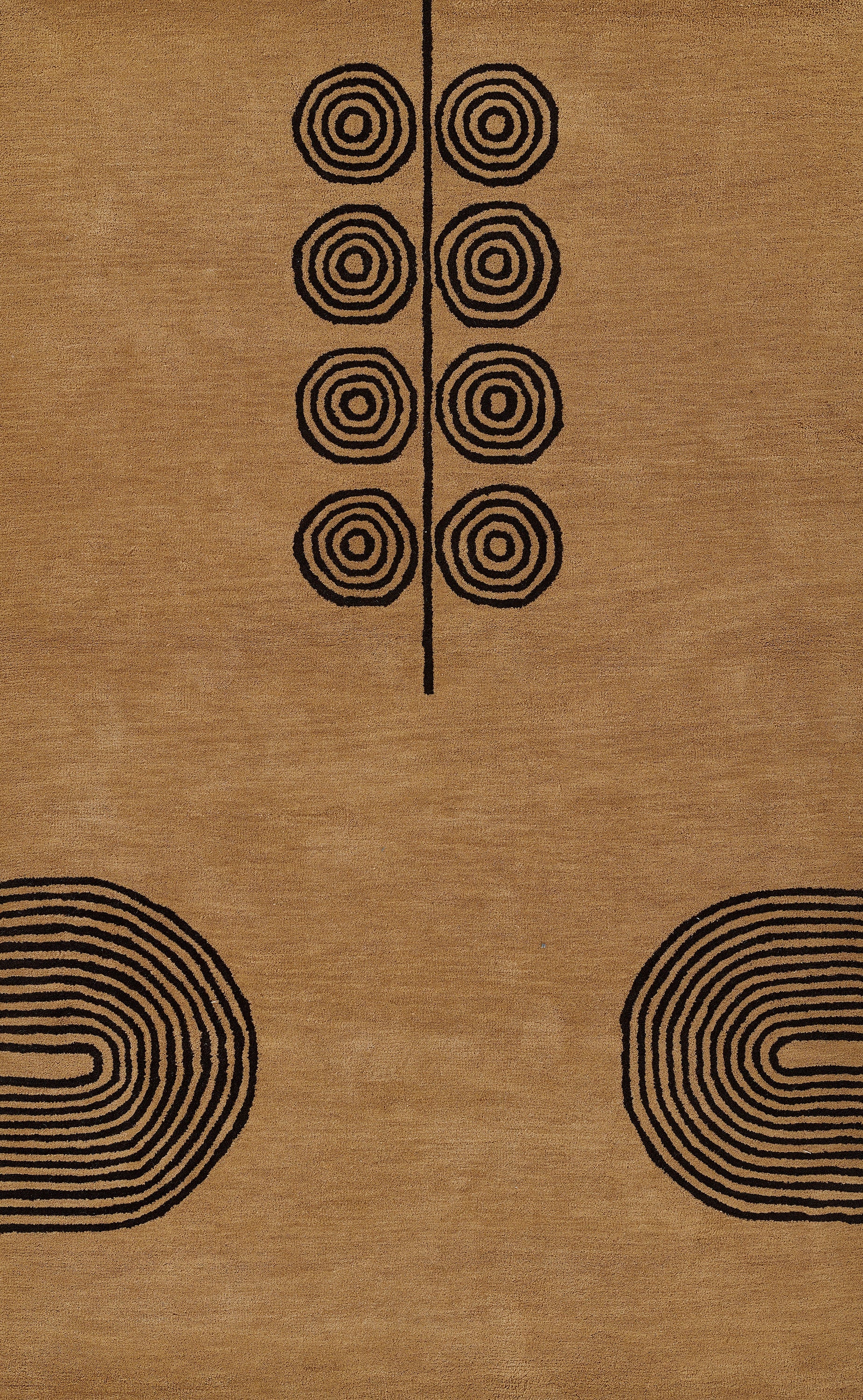 Simba SIM-6 Beige Area Rug by Momeni