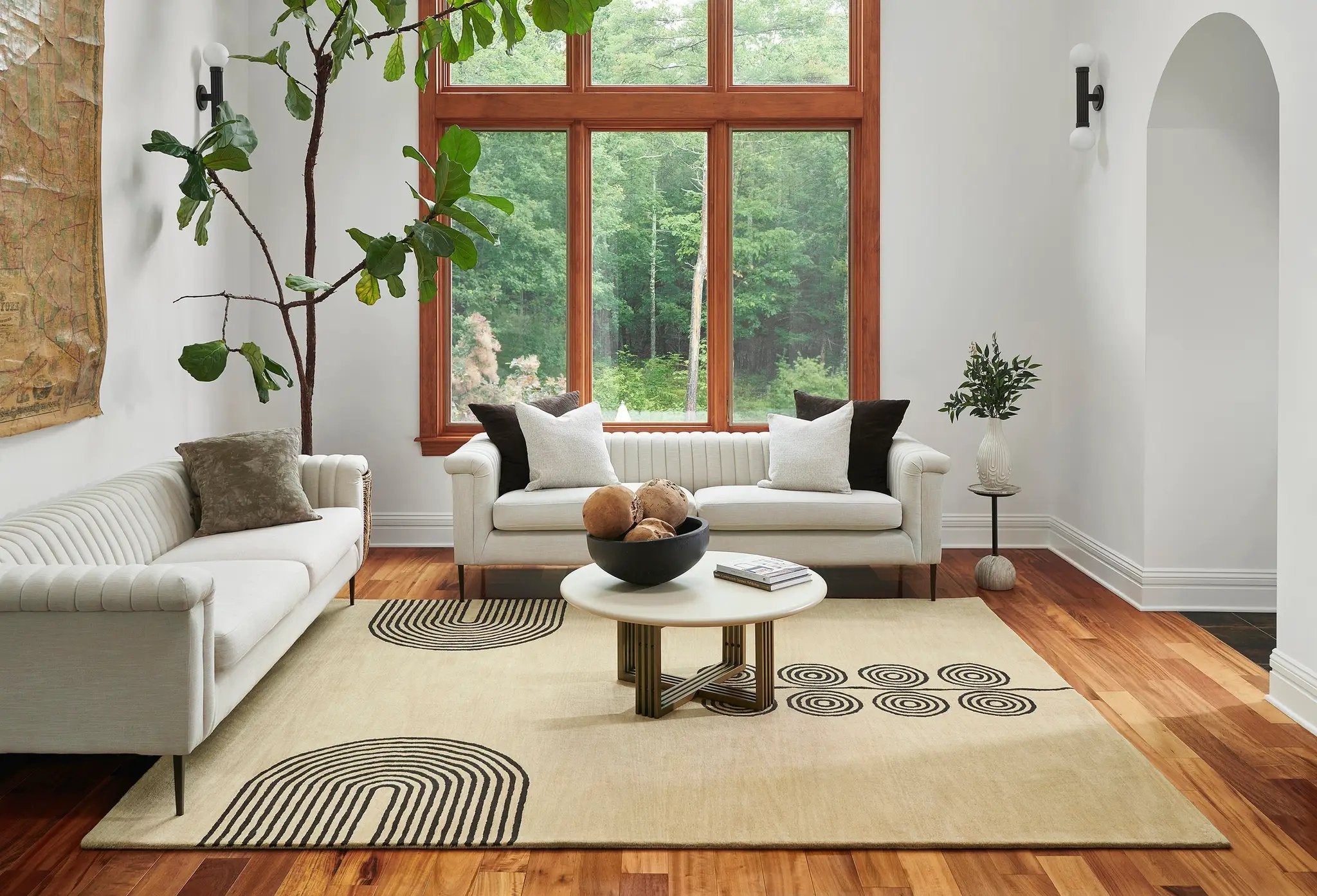 Simba SIM-6 Beige Area Rug by Momeni
