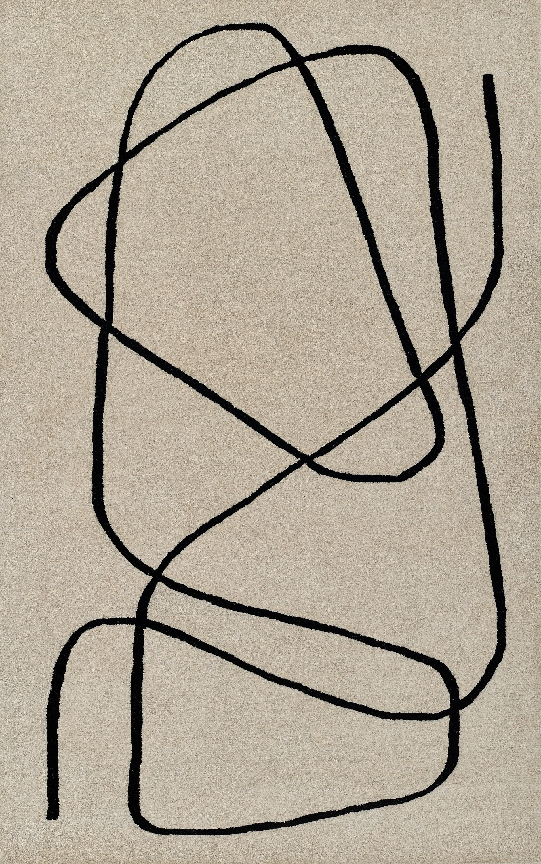 Simba SIM-8 Ivory Area Rug by Momeni