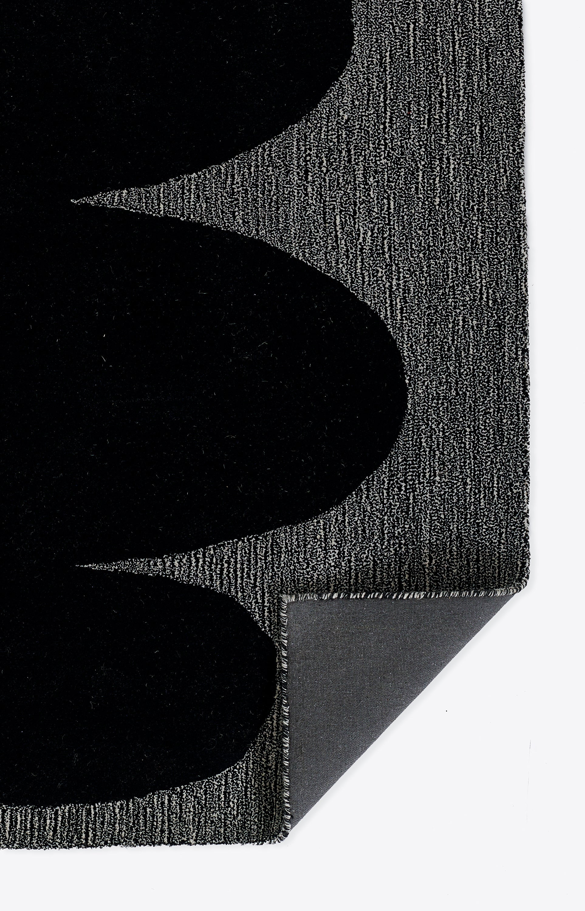 Momeni Simba SIM-9 Black Hand Tufted Area Rug