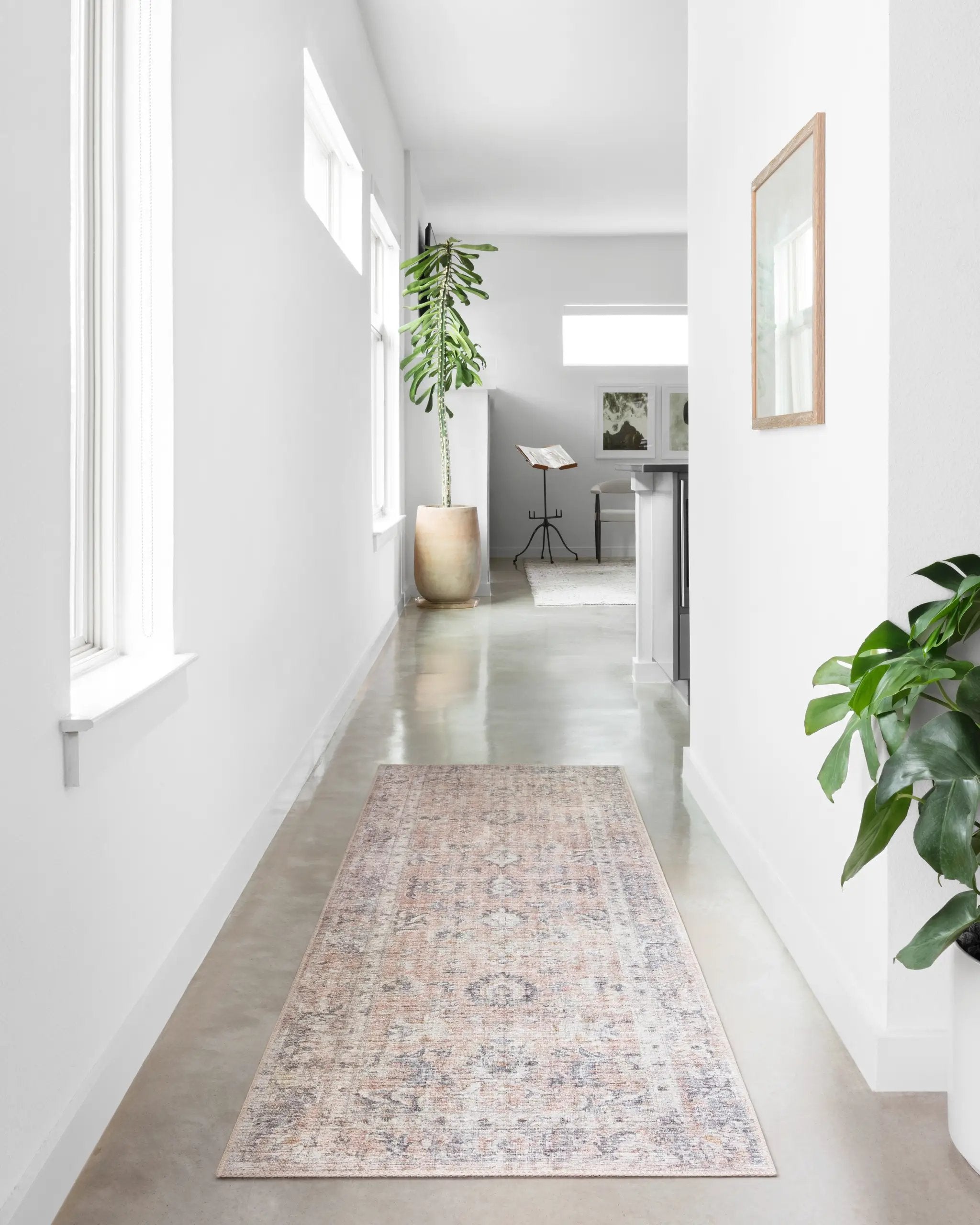 Skye SKY-01 Blush / Grey Area Rug by Loloi