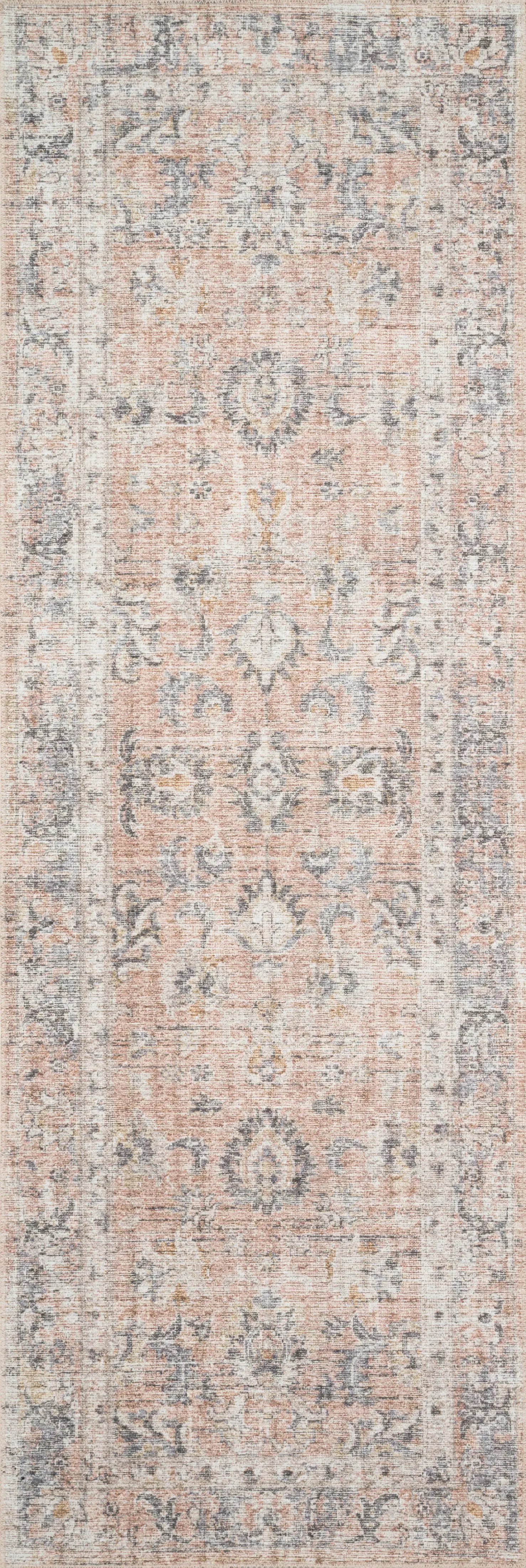 Skye SKY-01 Blush / Grey Area Rug by Loloi