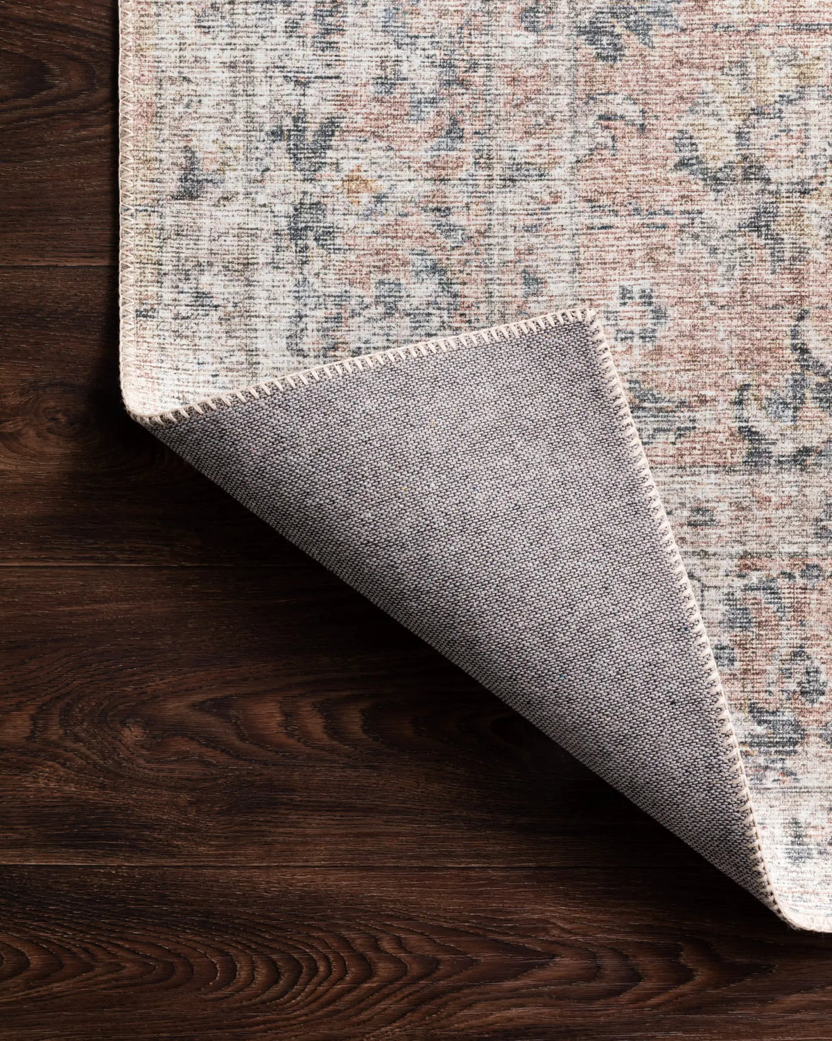 Skye SKY-01 Blush / Grey Area Rug by Loloi