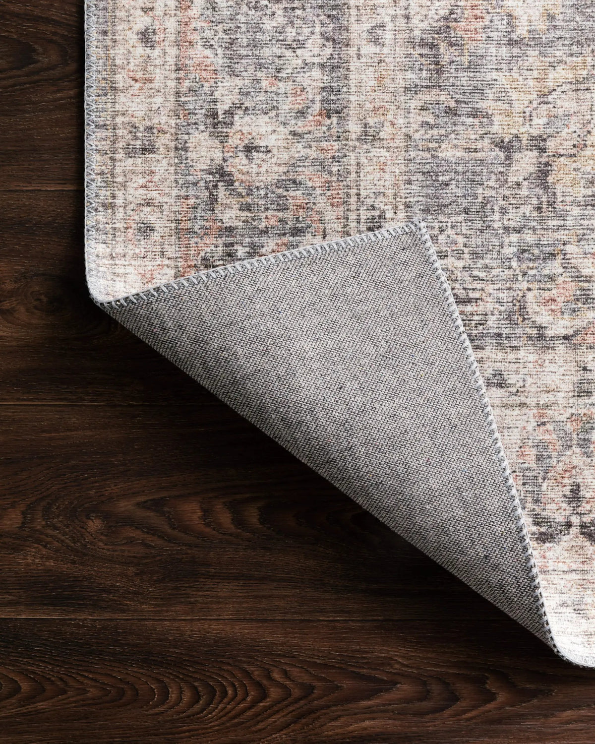 Skye SKY-01 Grey / Apricot Area Rug by Loloi
