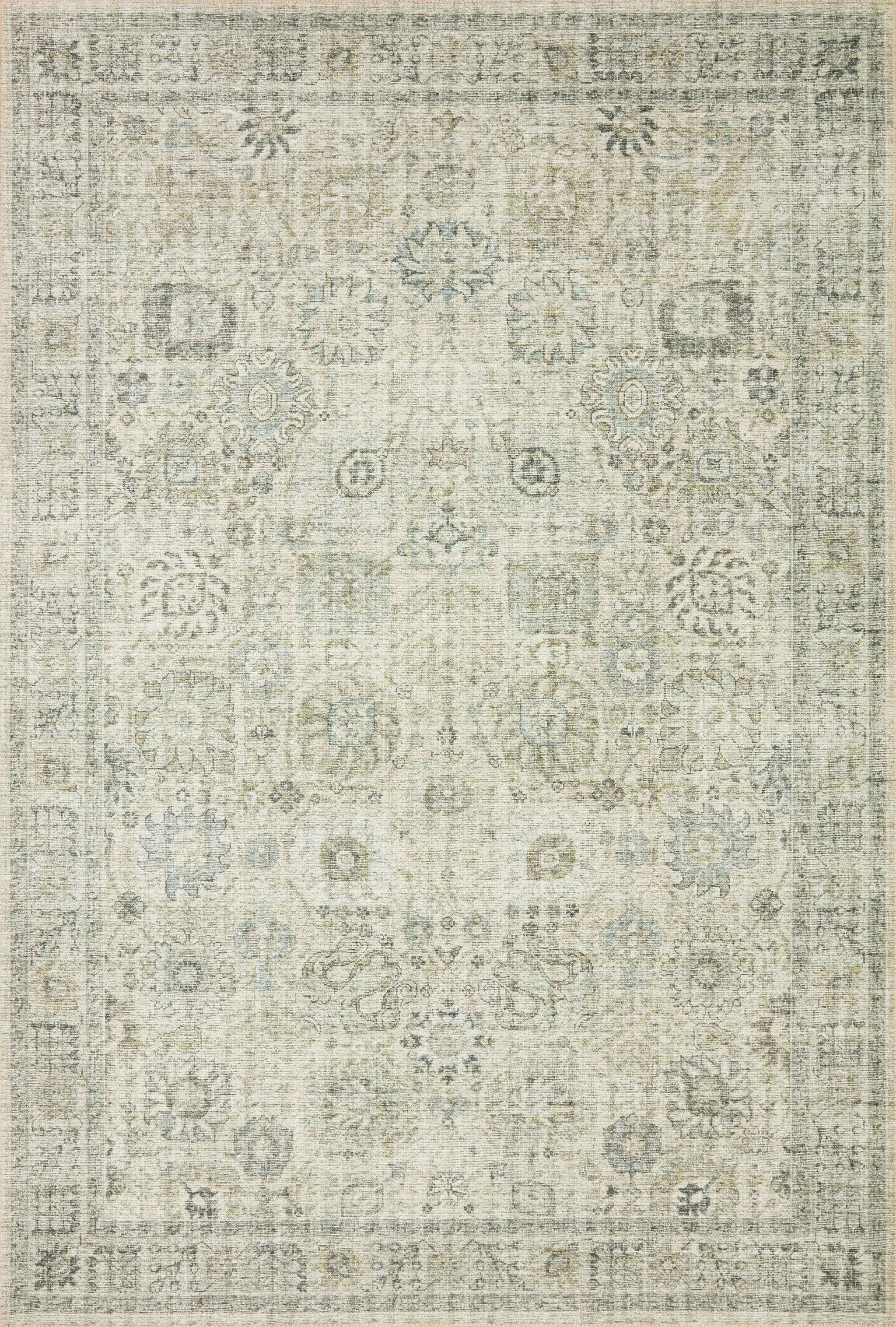 Skye SKY-14 Natural / Sage Area Rug by Loloi
