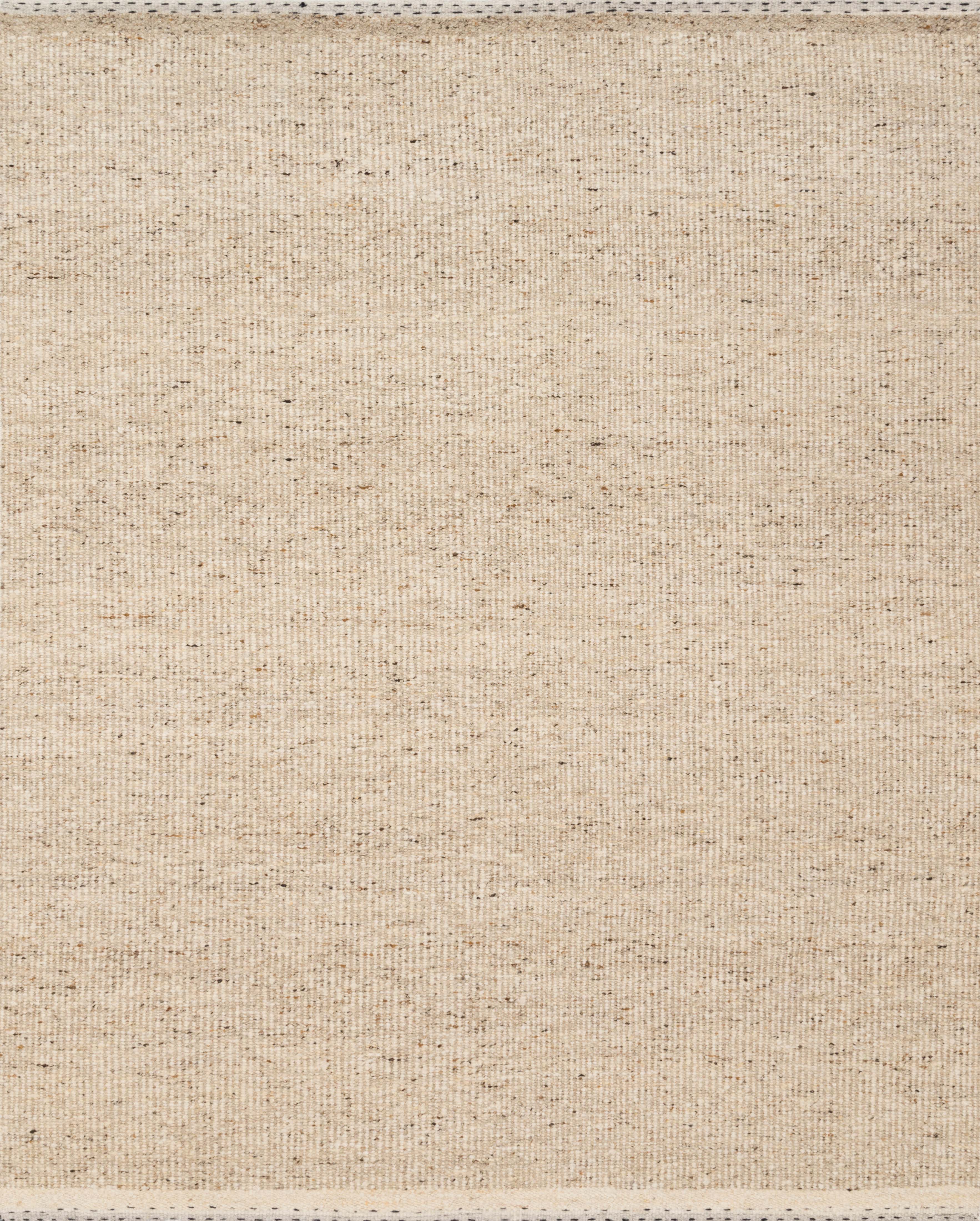 Featuring warm natural hues and bohemian and contemporary detail, the Sloane SLN-01 Natural Area Rug is a hand-woven wool, cotton, and polyester area rug for any room