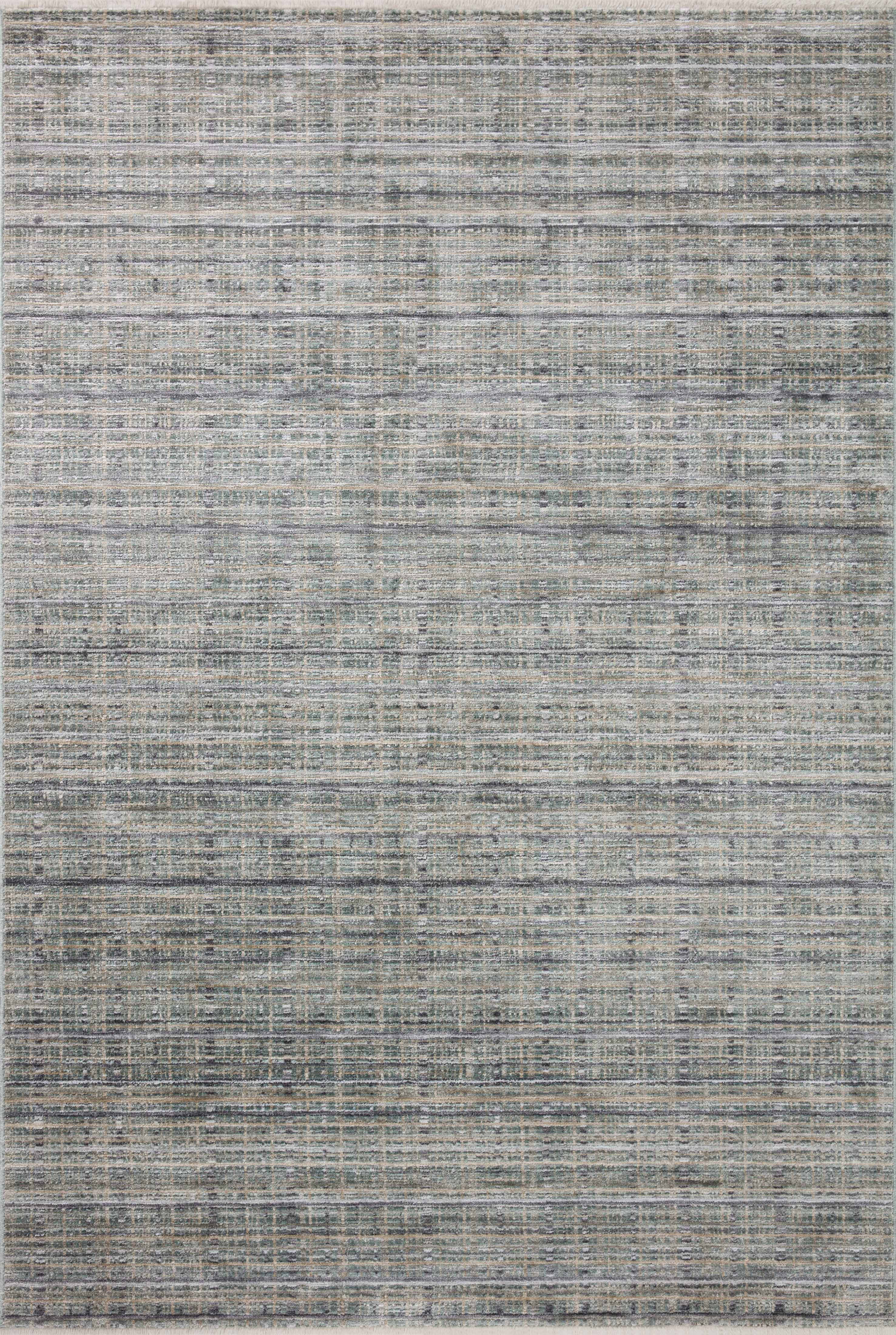The Soho SOH-04 Jade / Stone Area Rug delivers refreshing jade and grounding stone beauty and contemporary and abstract elegance in a power-loomed 100% polyester area rug