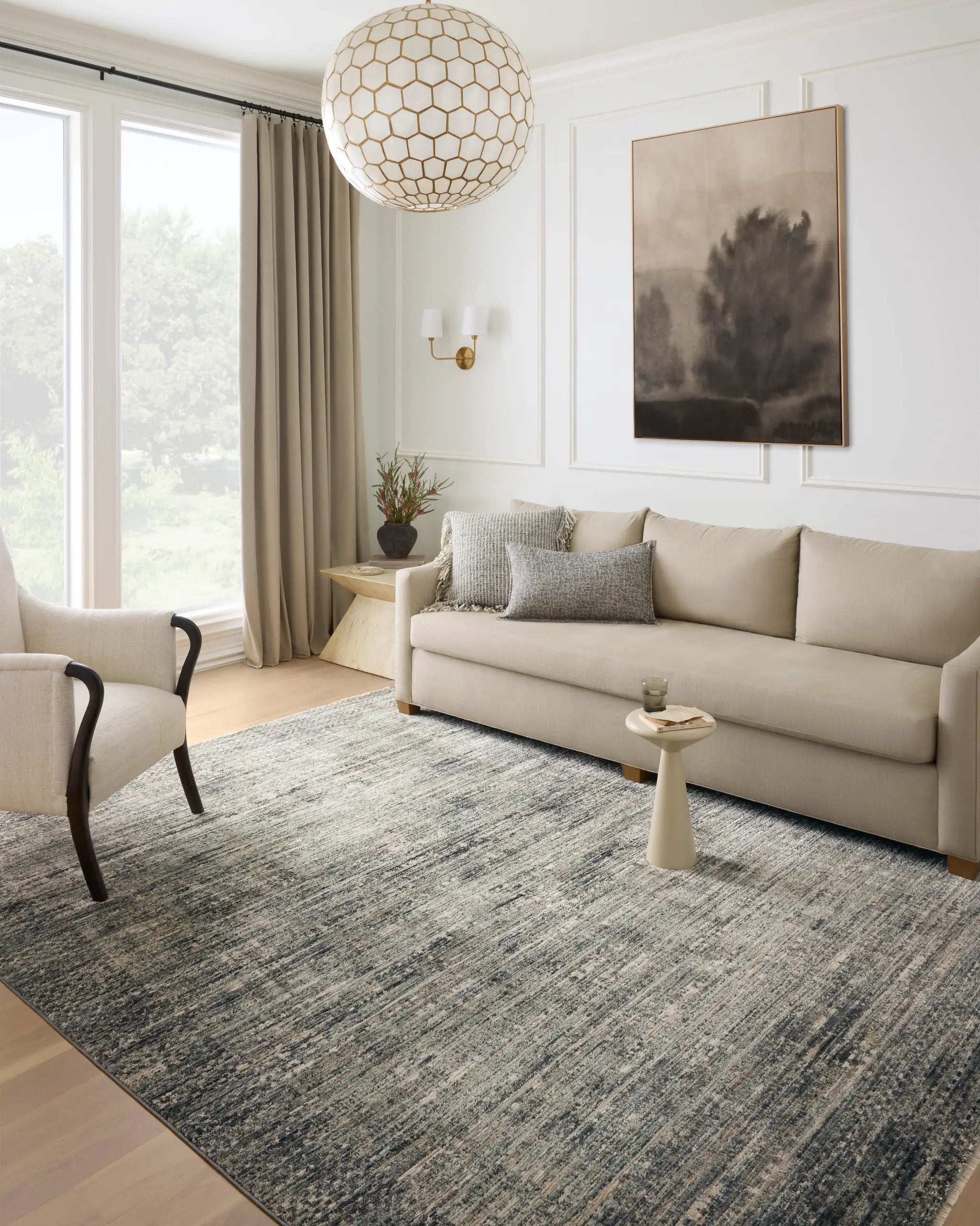 Soho SOH-06 Multi / Slate Area Rug by Loloi