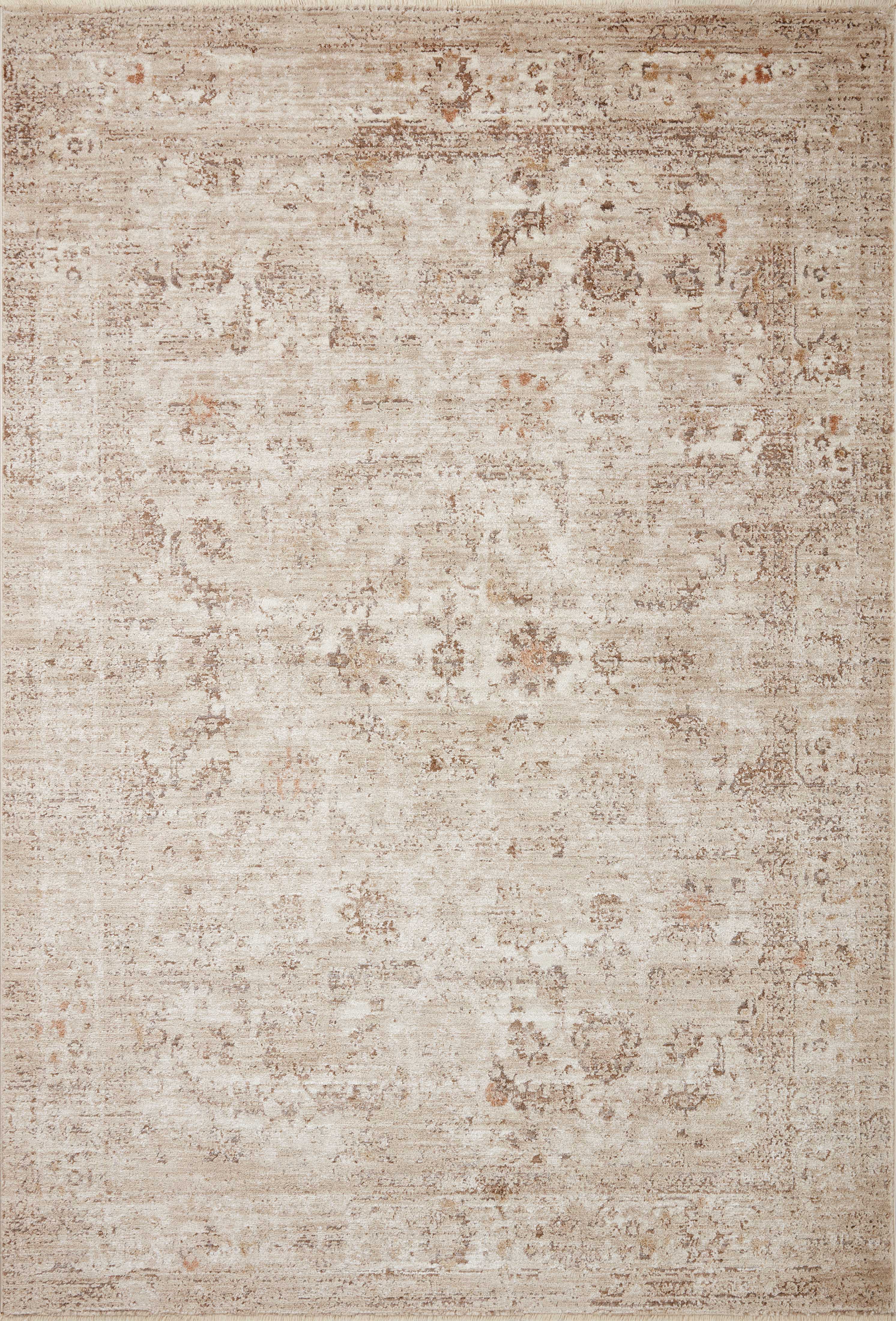 Expertly crafted as a power-loomed polypropylene and polyester area rug with traditional artistry, the Sonnet SNN-01 Sand / Taupe Area Rug captures sandy and versatile taupe tones beautifully