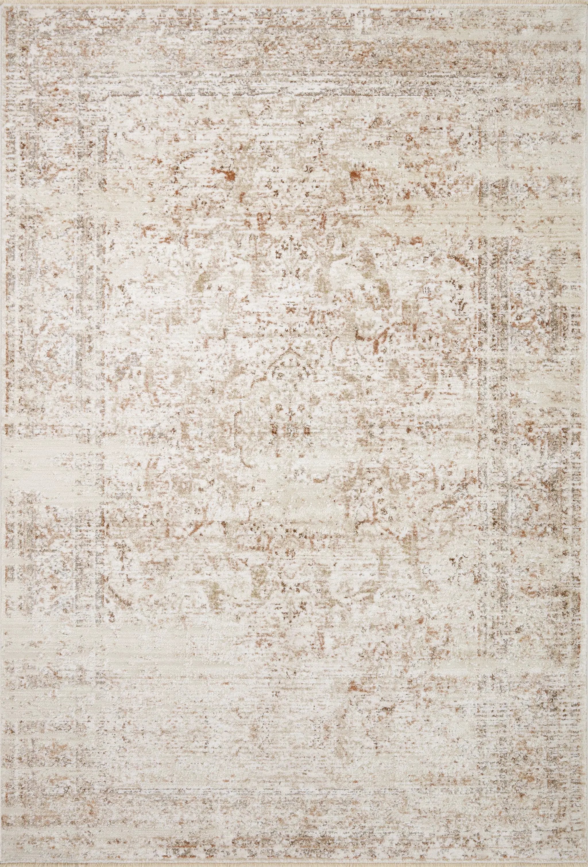Sonnet SNN-03 Beige / Terracotta Area Rug by Loloi