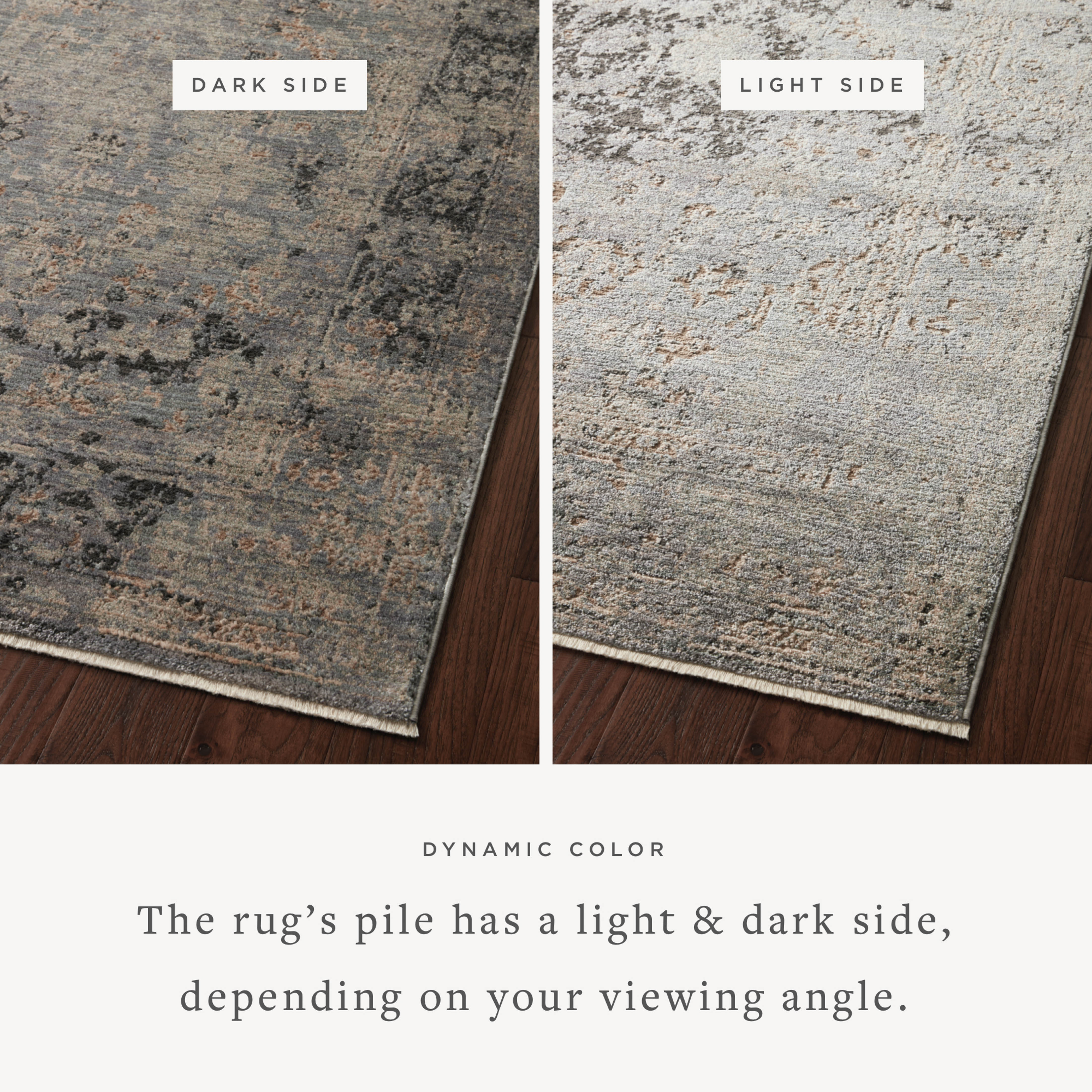 Dressed in deep charcoal and cool slate hues with traditional detail, the Sonnet SNN-05 Charcoal / Slate Area Rug is a power-loomed polypropylene and polyester area rug that completes any room