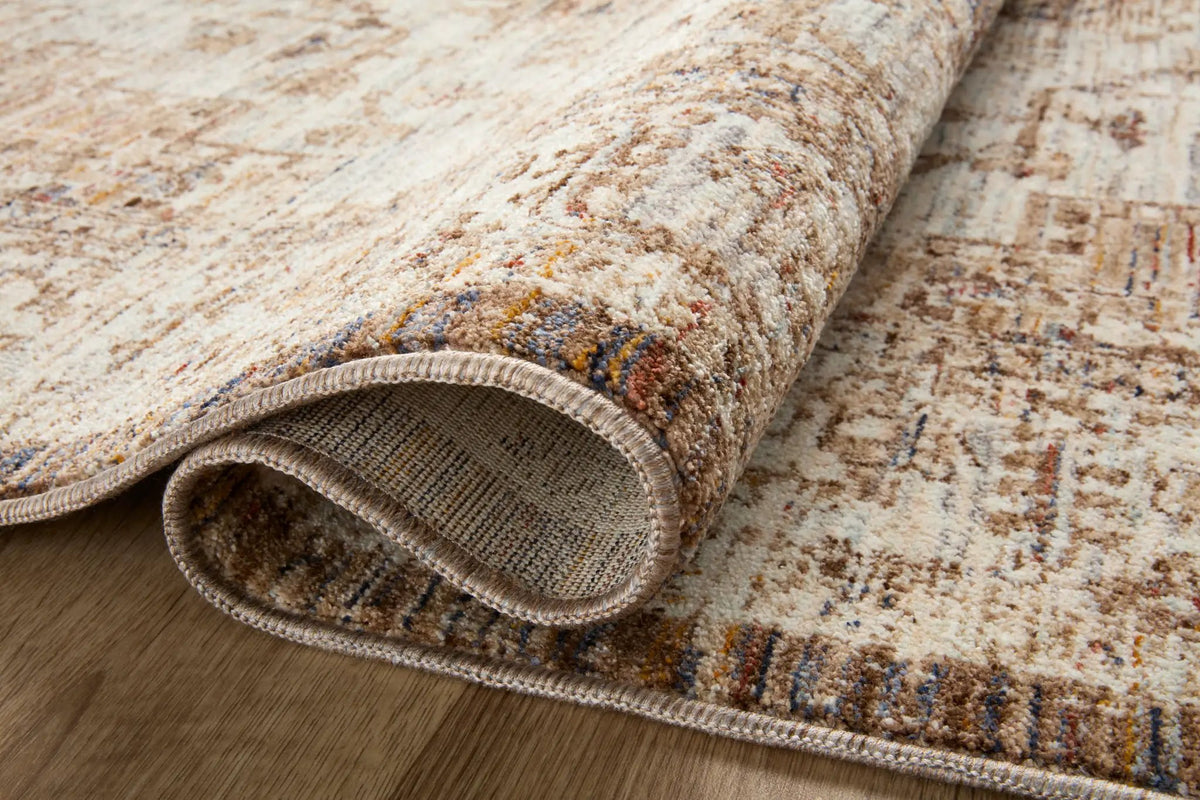 Sorrento SOR-03 Mocha / Multi Area Rug by Loloi