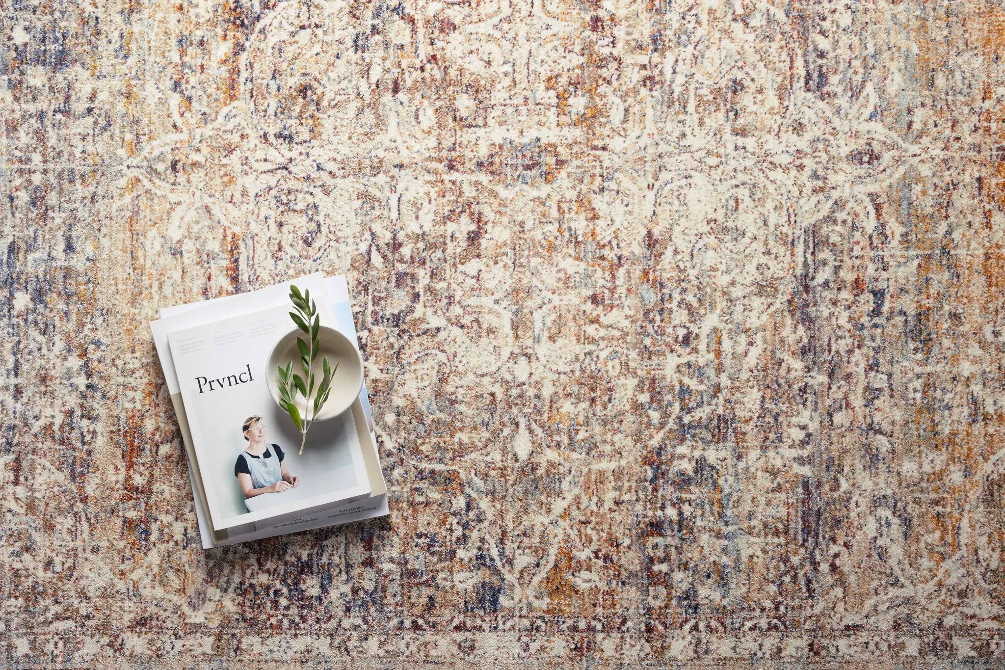 Sorrento SOR-04 Natural / Multi Area Rug by Loloi