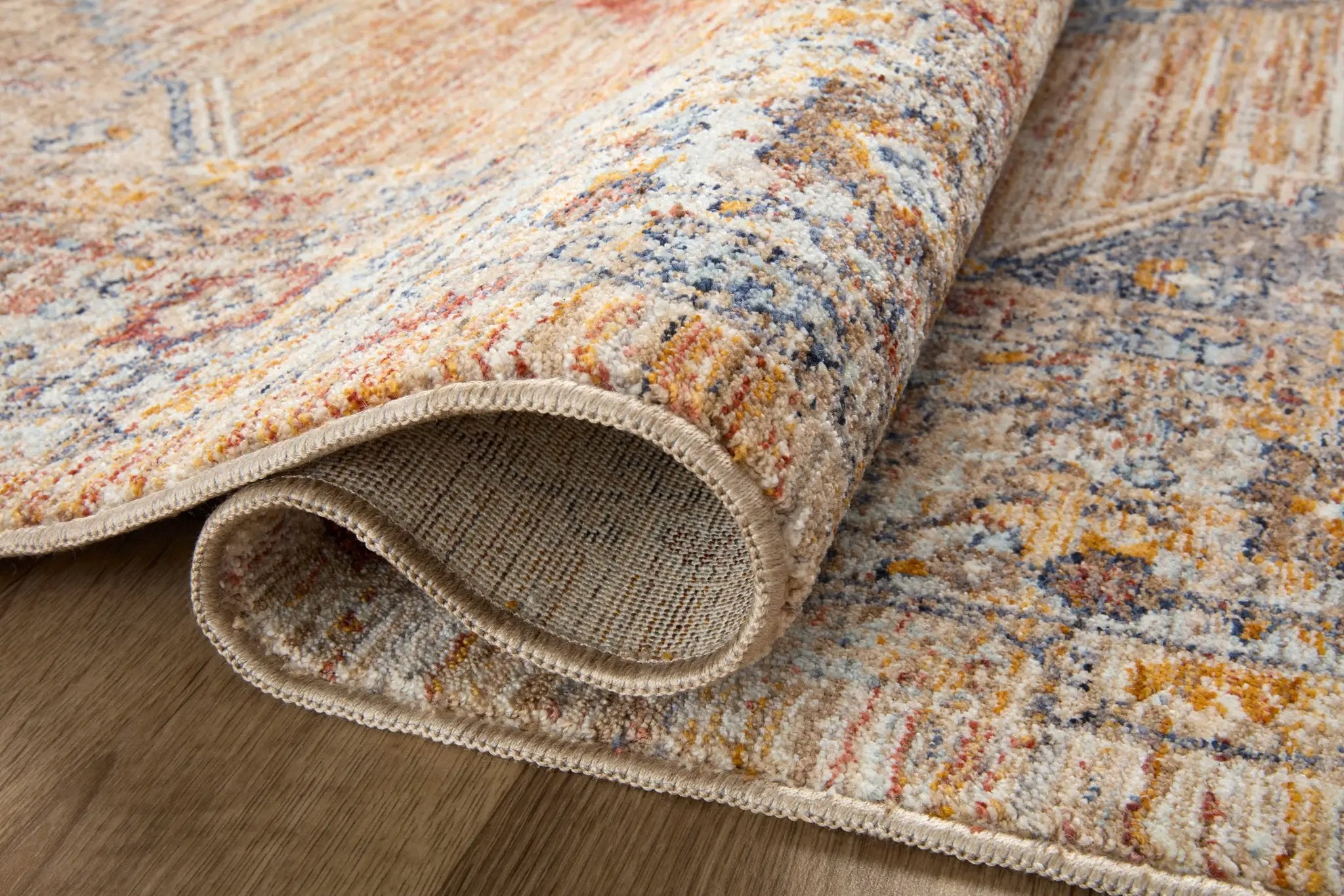 Sorrento SOR-06 Multi / Sunset Area Rug by Loloi