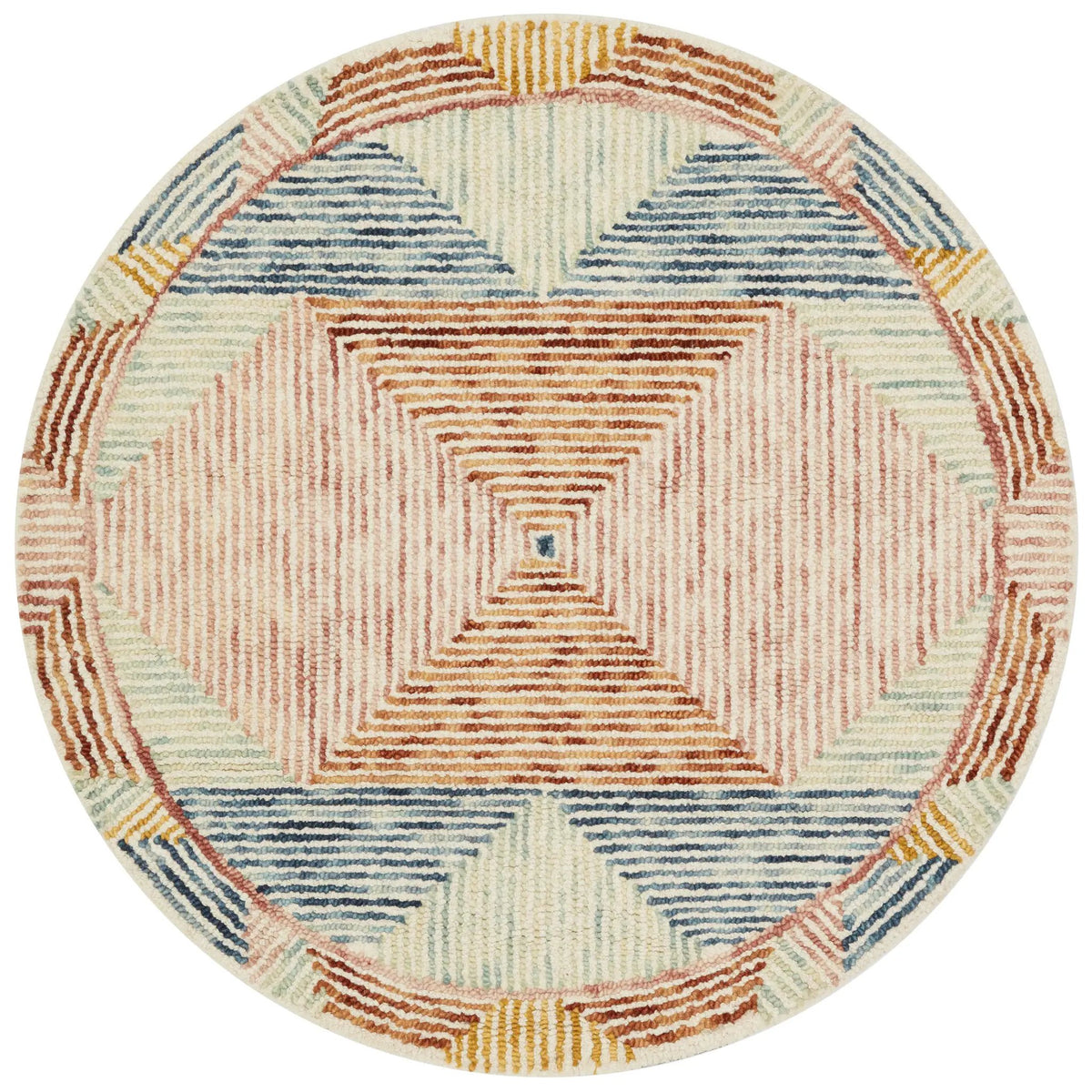Spectrum SPE-01 Ivory / Multi Area Rug by Loloi