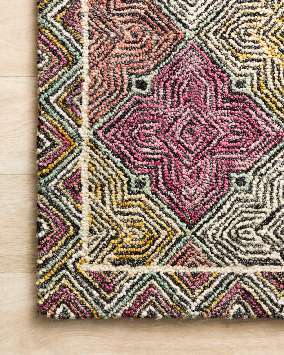 Spectrum SPE-03 Charcoal / Multi Area Rug by Loloi