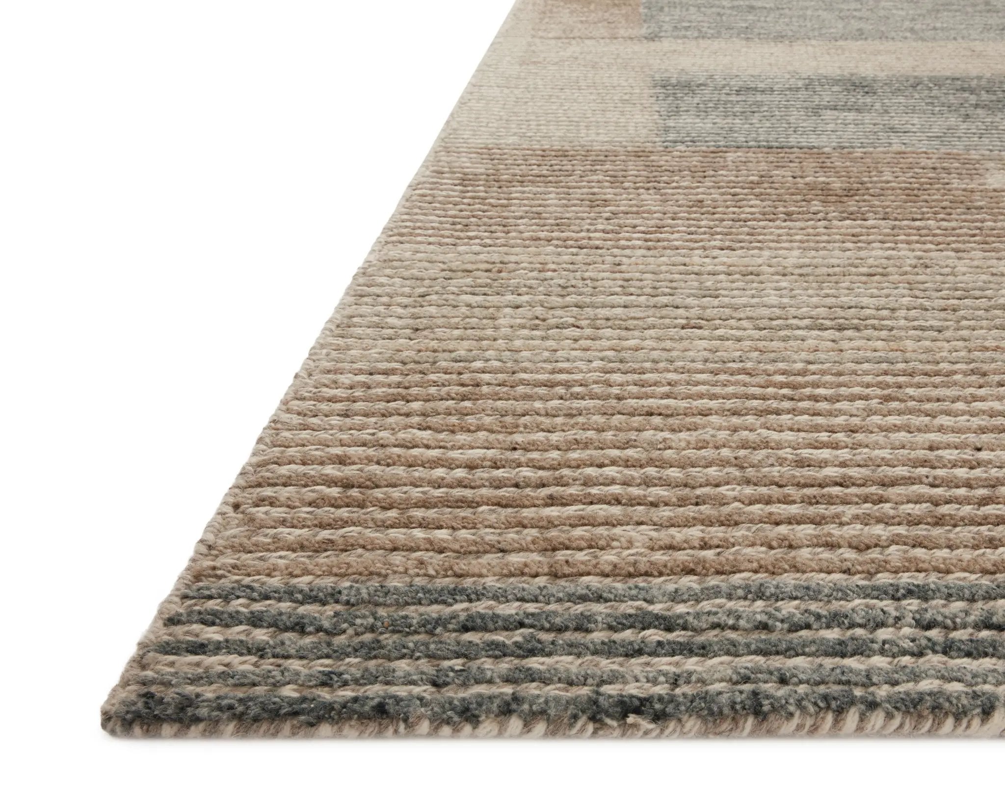 Stiles STI-01 Beige / Slate Area Rug by Loloi