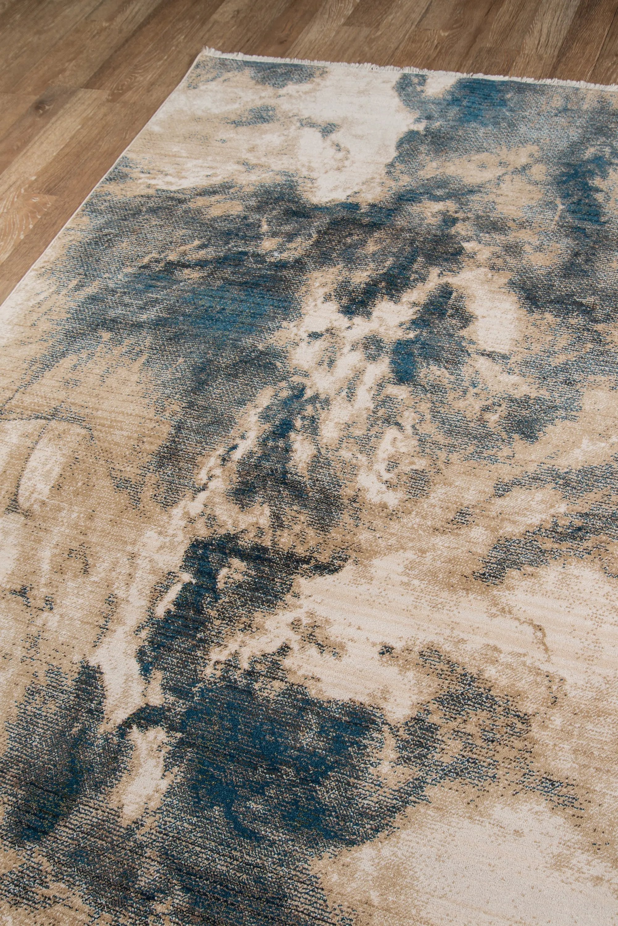 Studio STU-3 Blue Area Rug by Momeni