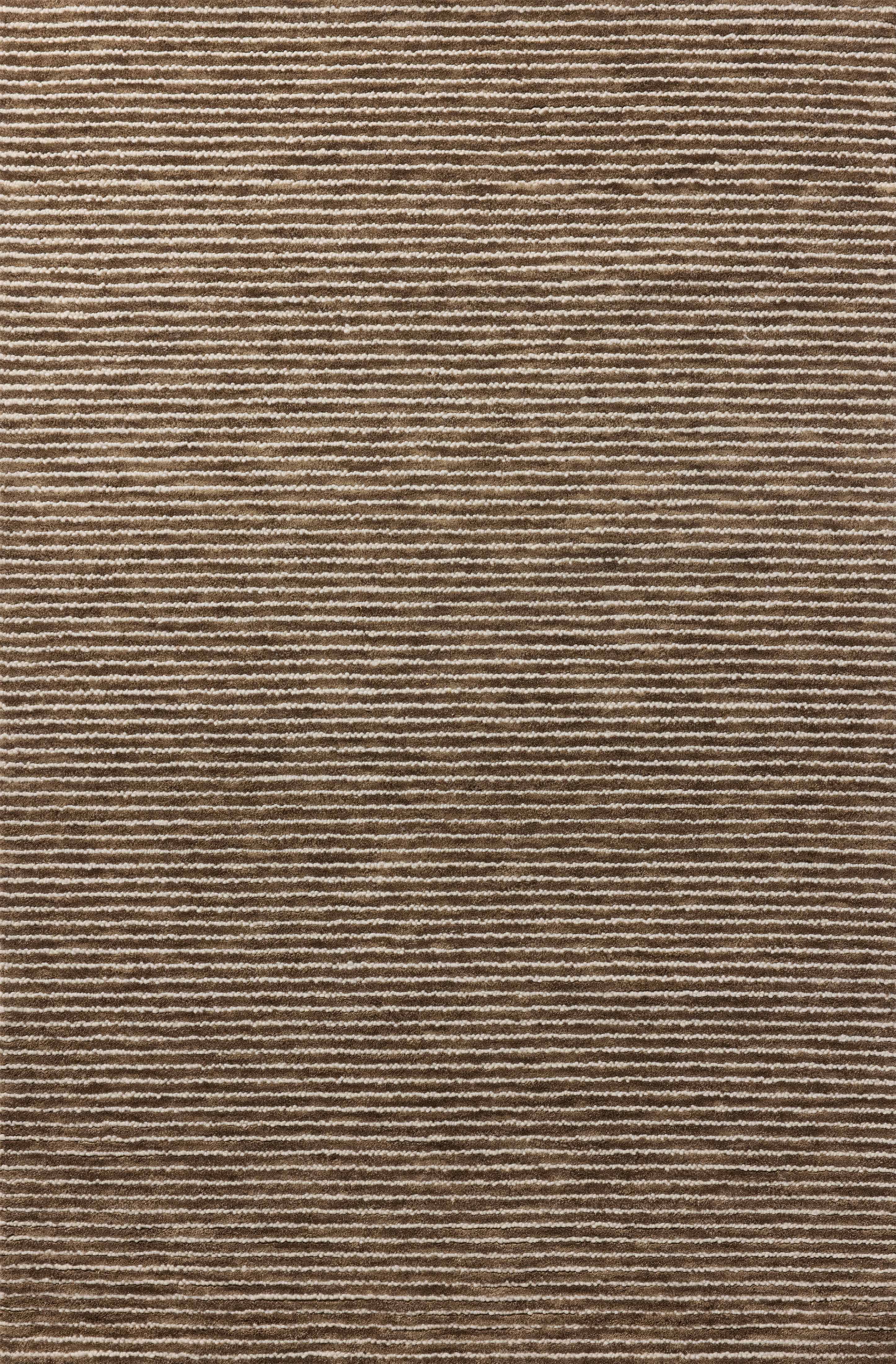 With luxurious mocha and refined ivory hues, the Sunday SUN-01 Mocha / Ivory Area Rug is a hand-tufted wool area rug that elevates any room