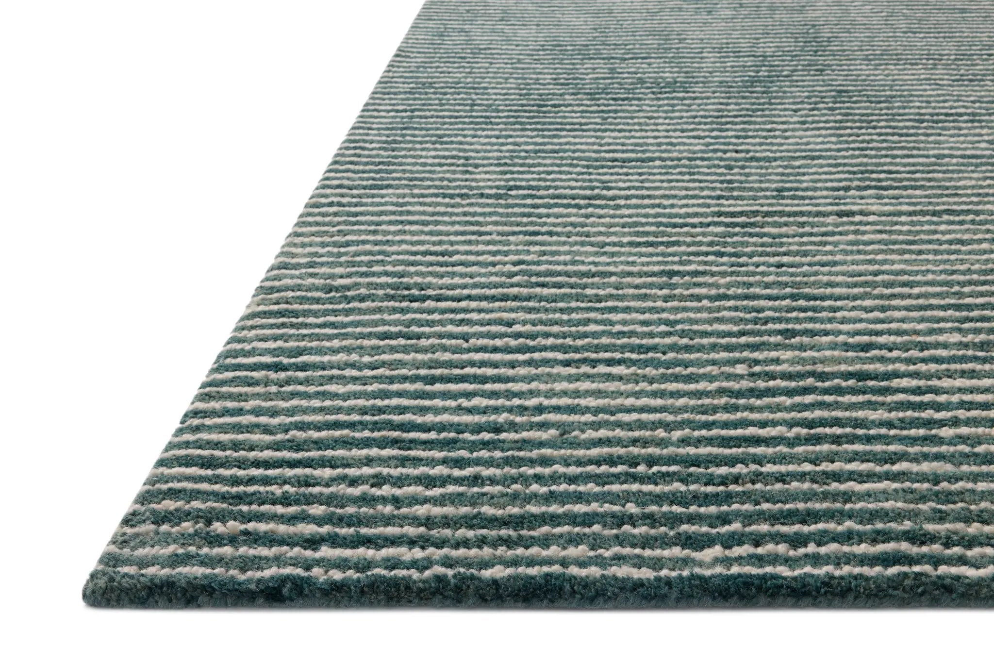 Sunday SUN-01 Ocean / Ivory Area Rug by Loloi
