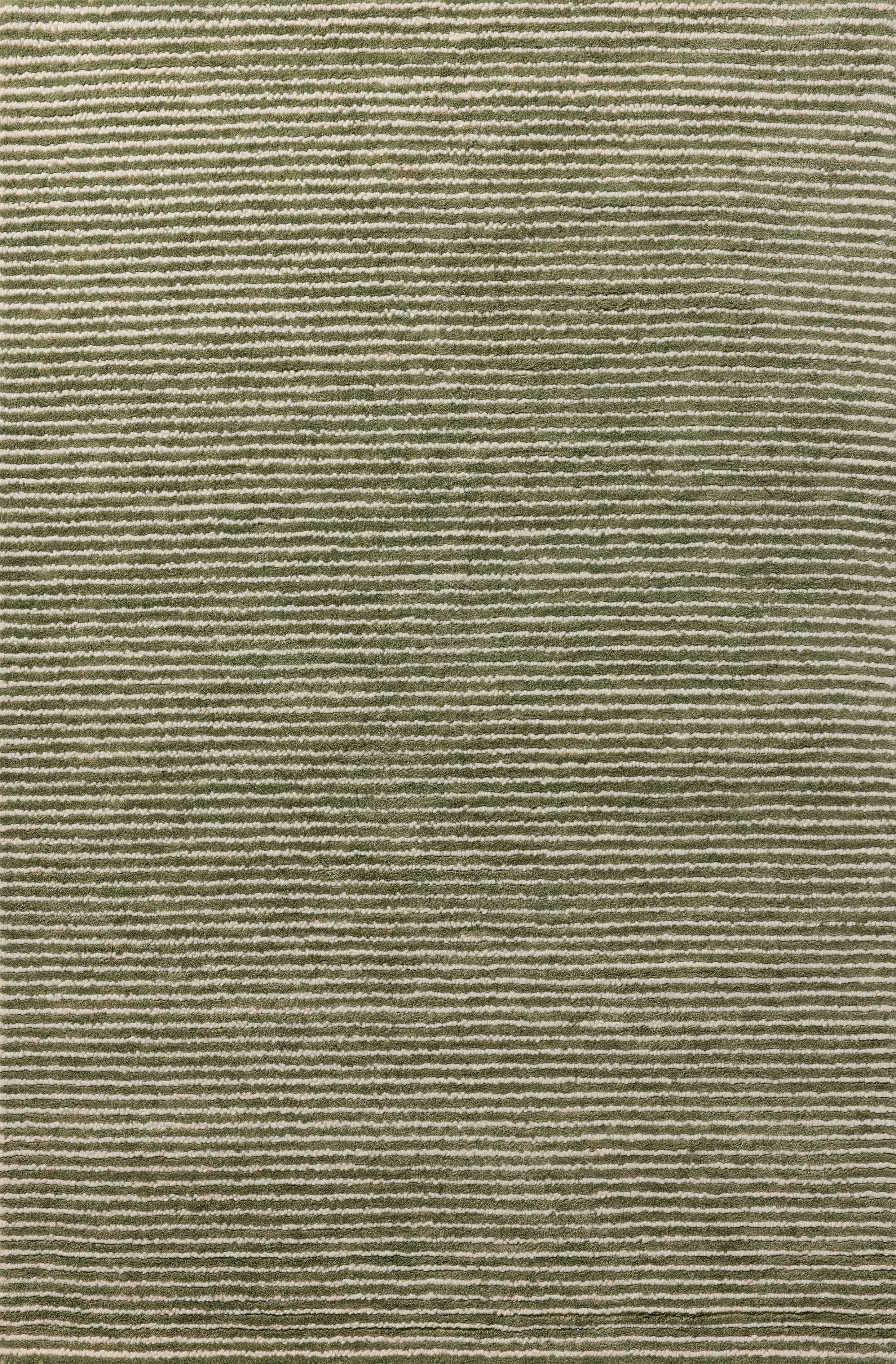 A stunning hand-tufted wool area rug, the Sunday SUN-01 Olive / Ivory Area Rug features earthy olive and refined ivory tones for a polished look