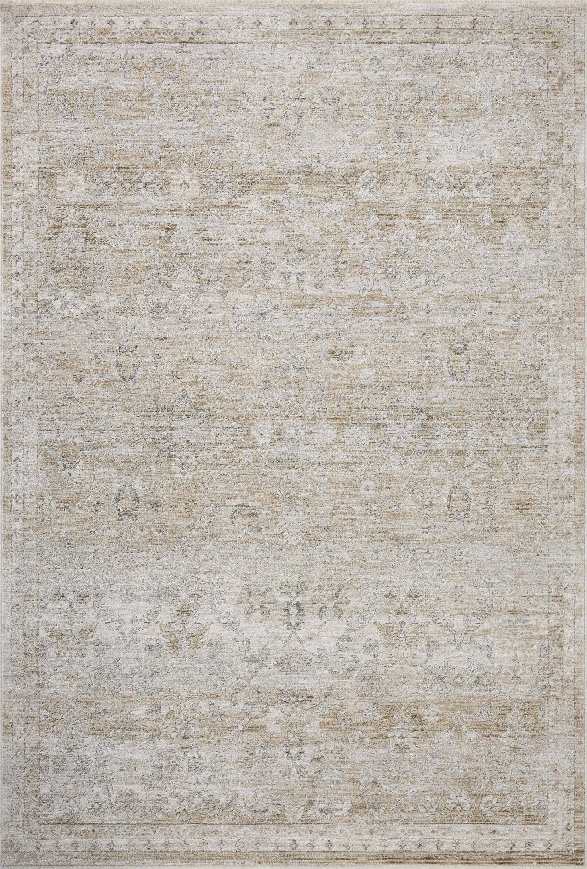 Tabitha TAI-03 Ivory / Khaki Area Rug by Loloi