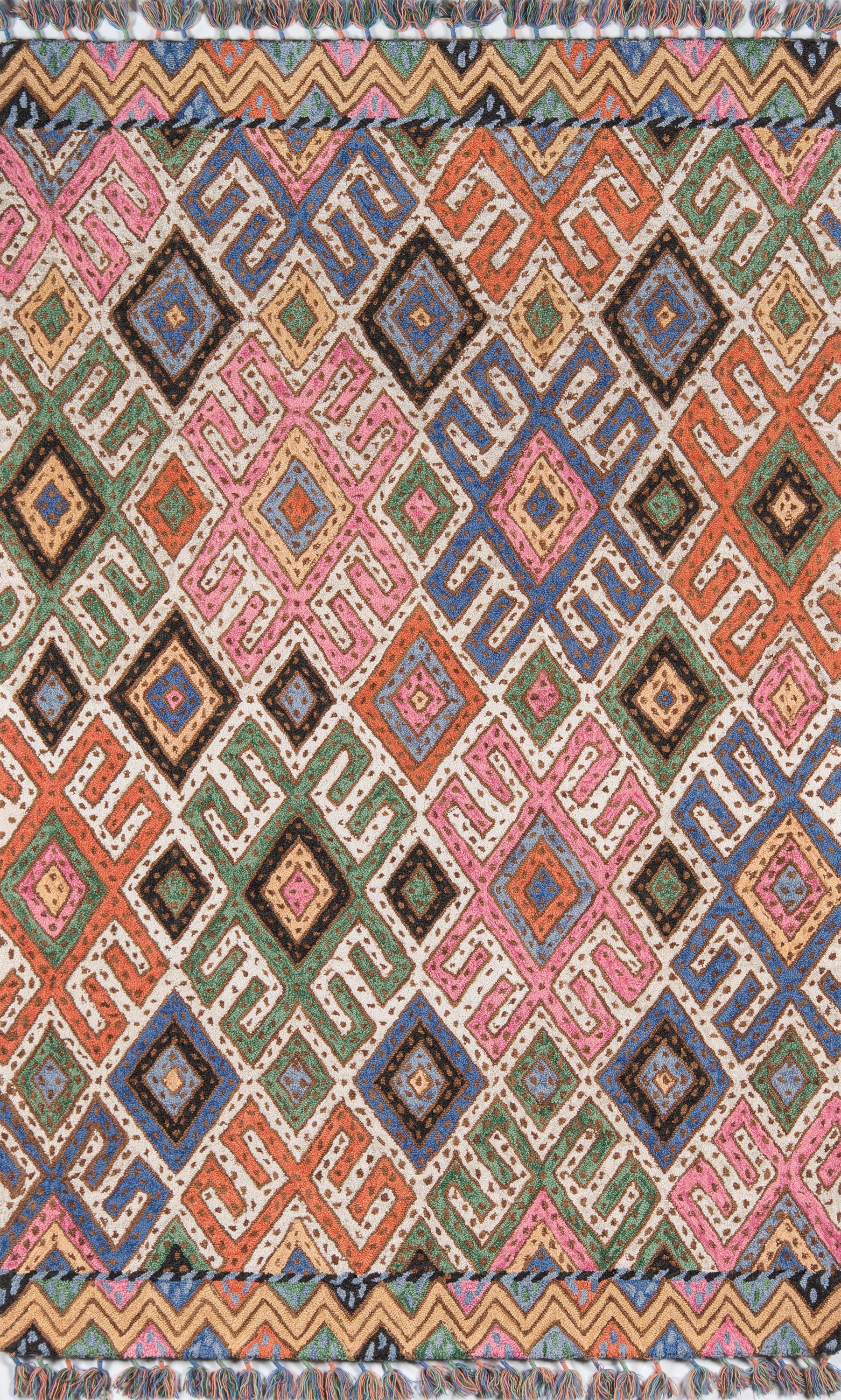 Momeni Tahoe TA-01 Multi-Color Hand Tufted Area Rug