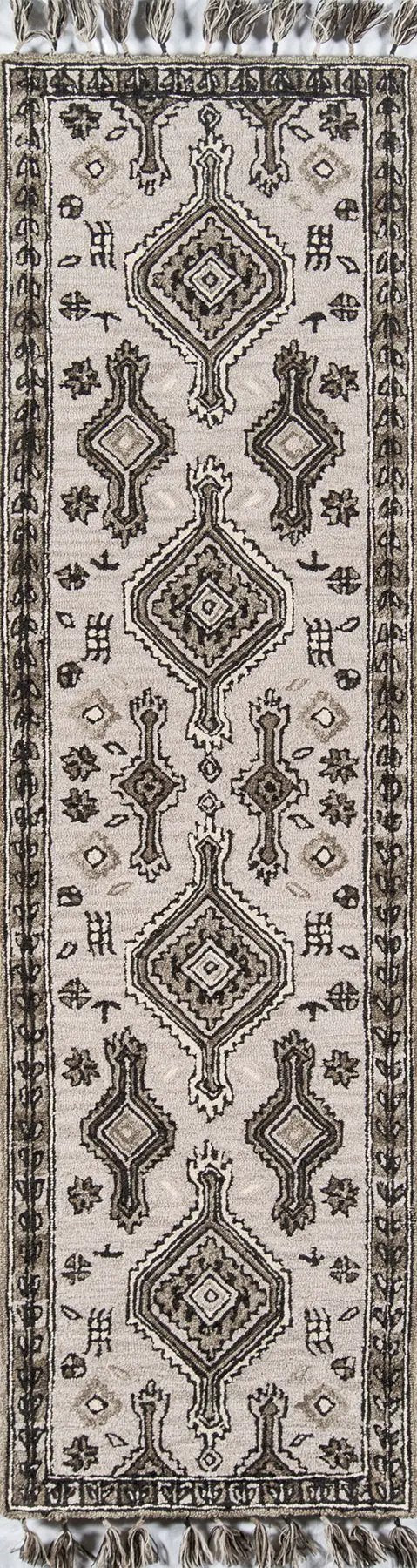 Tahoe TA-03 Gray Area Rug by Momeni