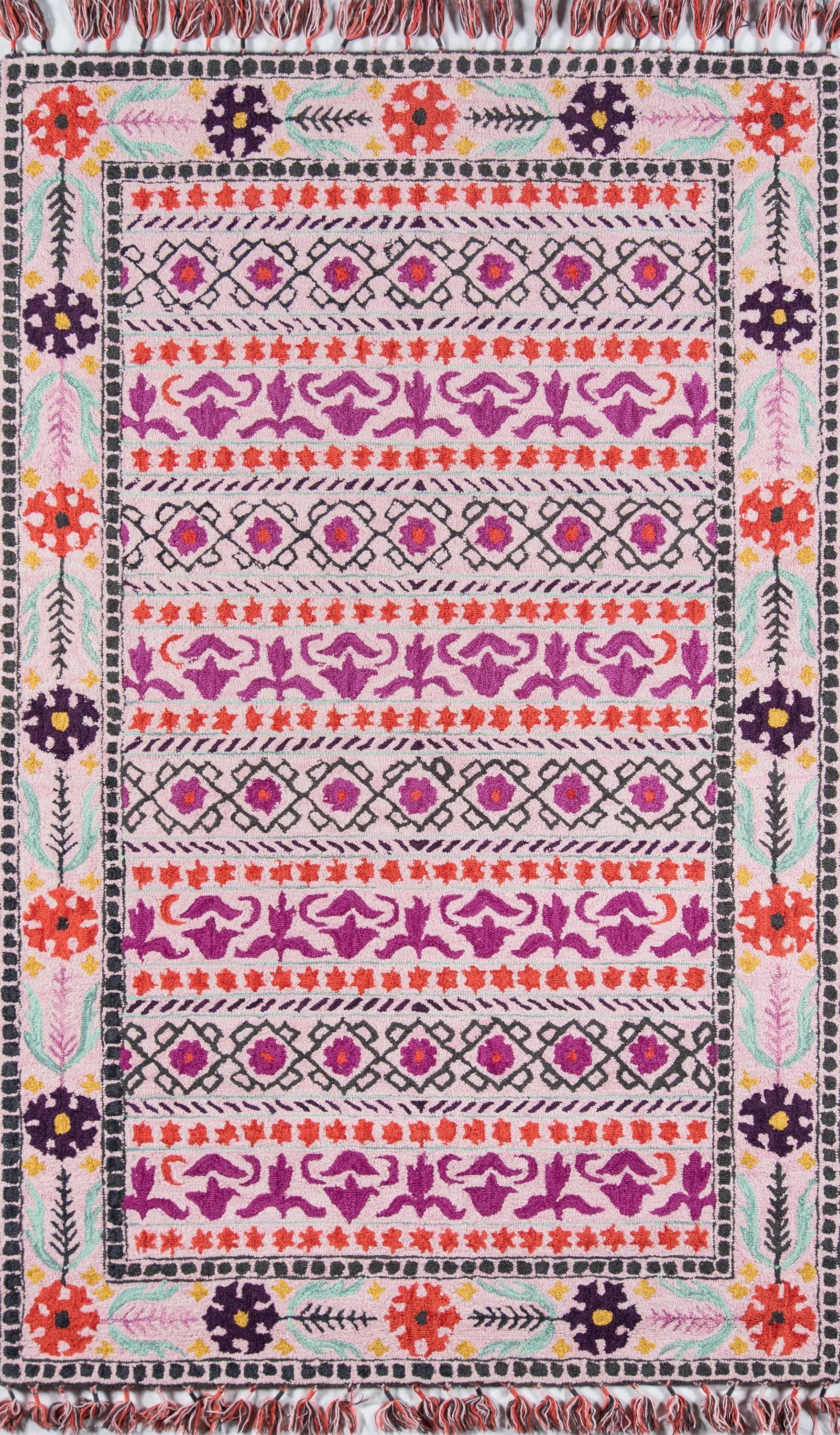 Tahoe TA-07 Pink Area Rug by Momeni