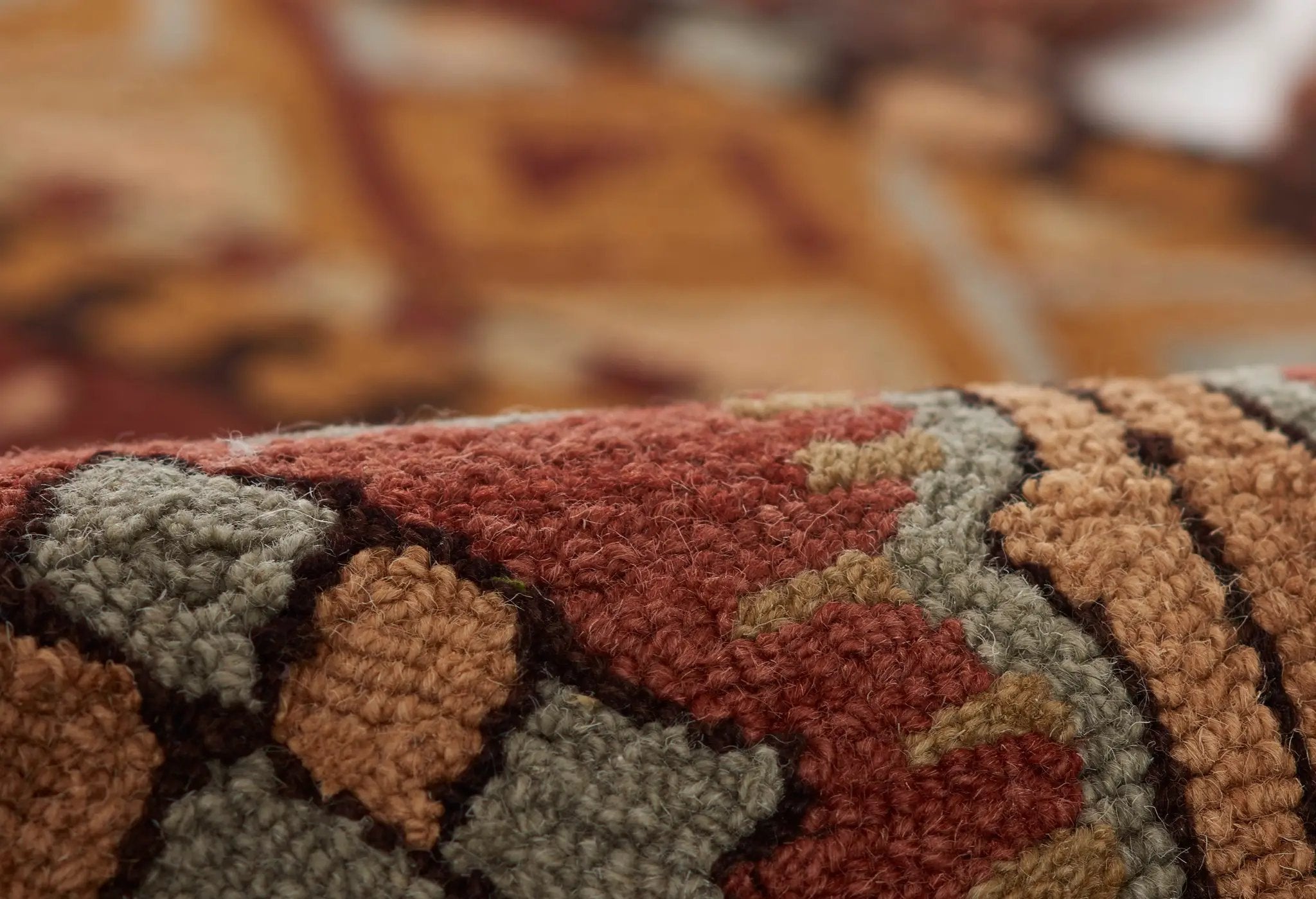 Tahoe TA-11 Terracotta Area Rug by Momeni