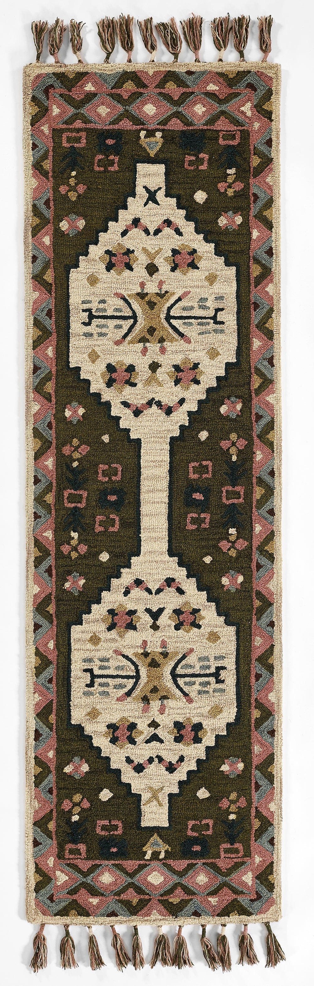 Momeni Tahoe TA-50 Green Hand Tufted Area Rug