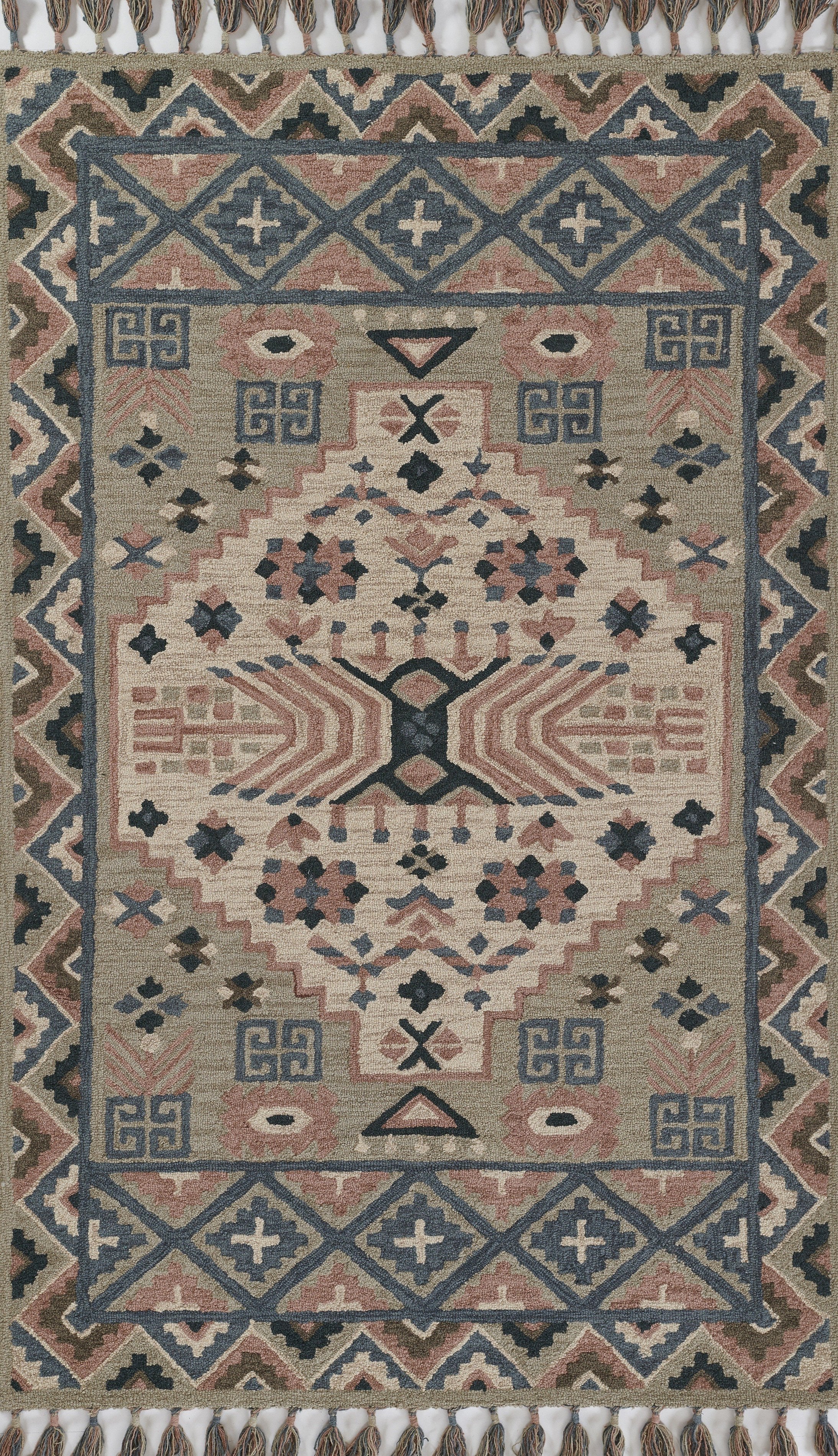 Momeni Tahoe TA-50 Gray Hand Tufted Area Rug