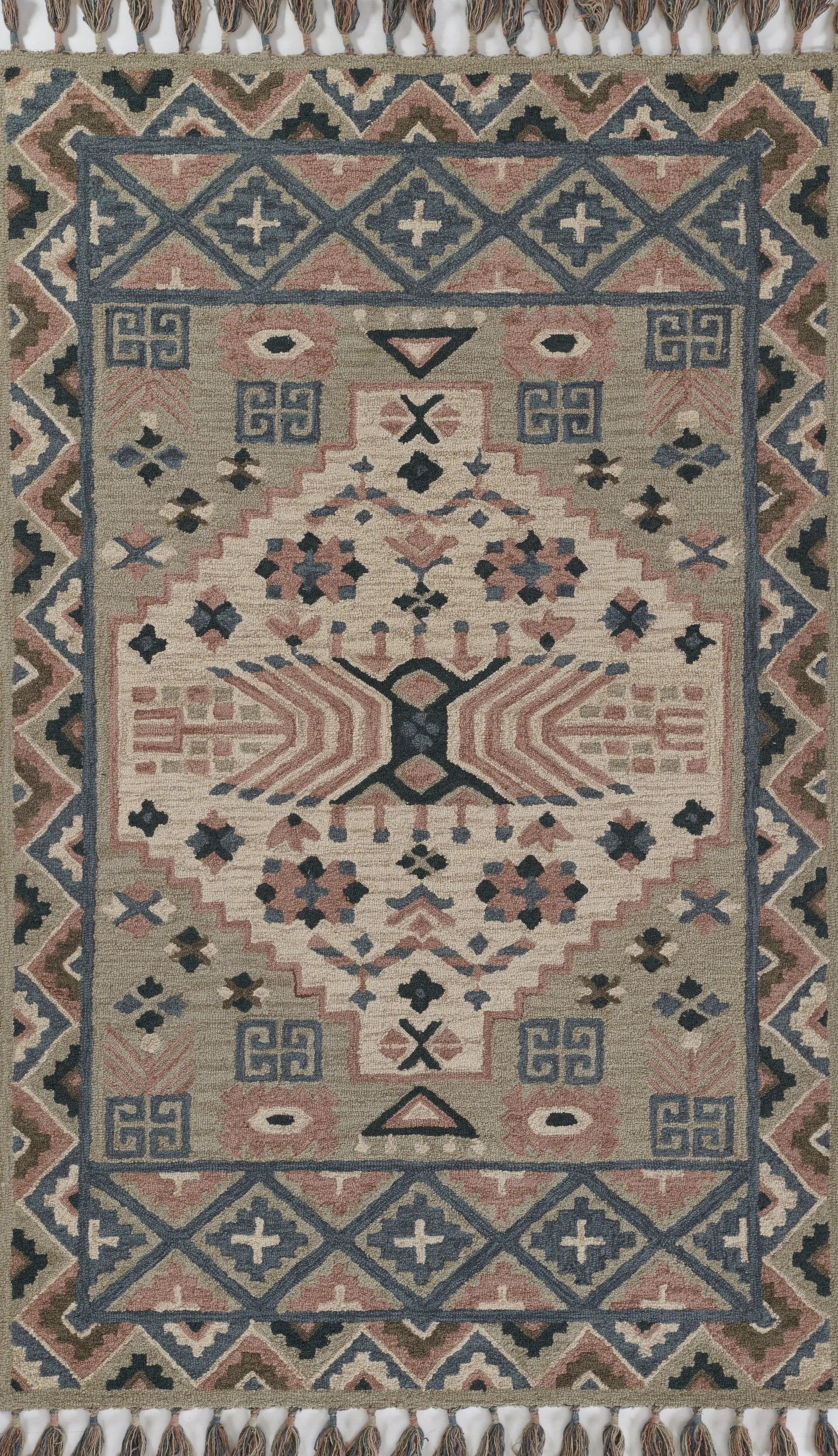 Tahoe TA-50 Gray Area Rug by Momeni