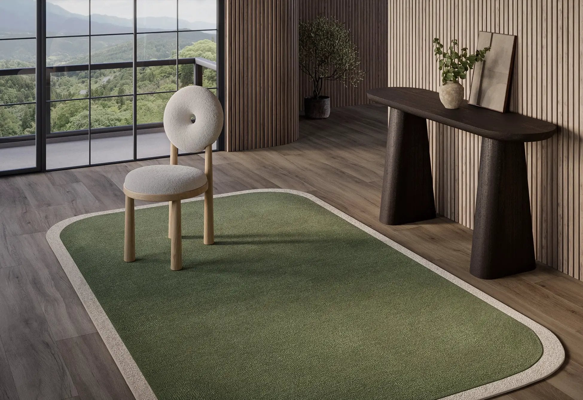 Tallulah TAL-1 Green Area Rug by Novogratz by Momeni