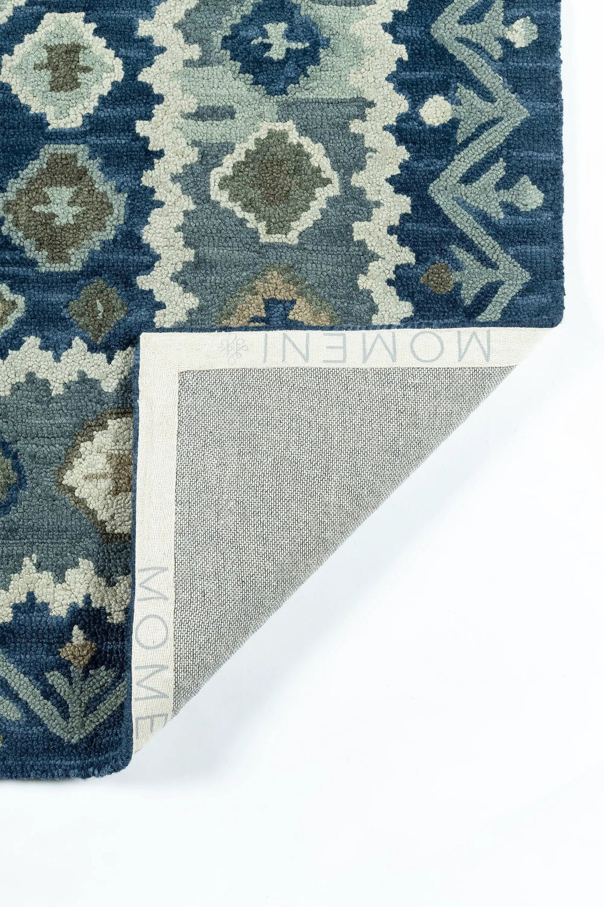 Tangier TAN-1 Blue Area Rug by Momeni