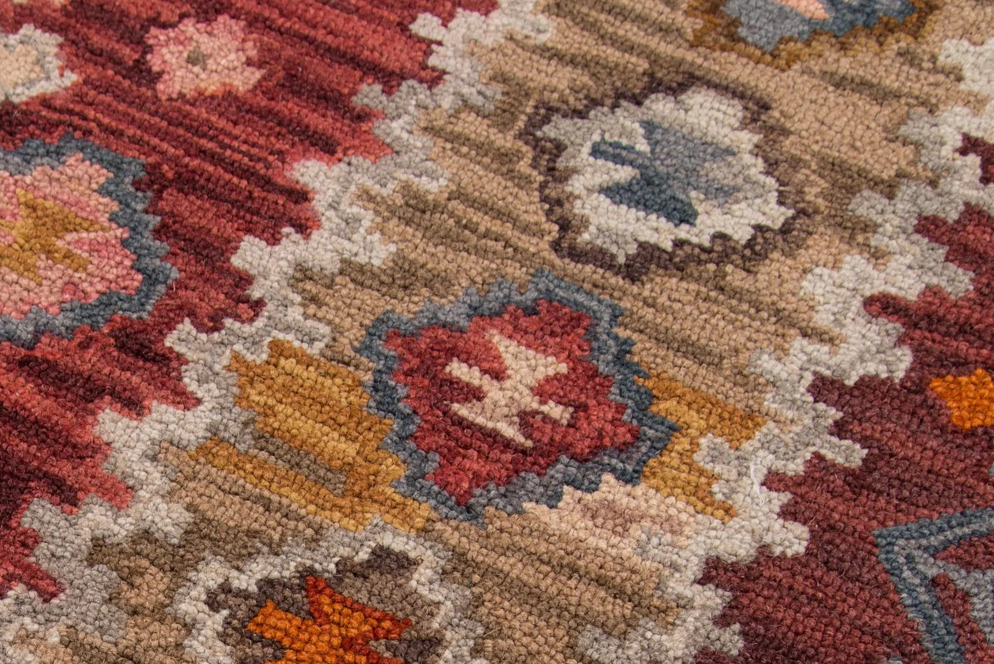Tangier TAN-1 Red Area Rug by Momeni