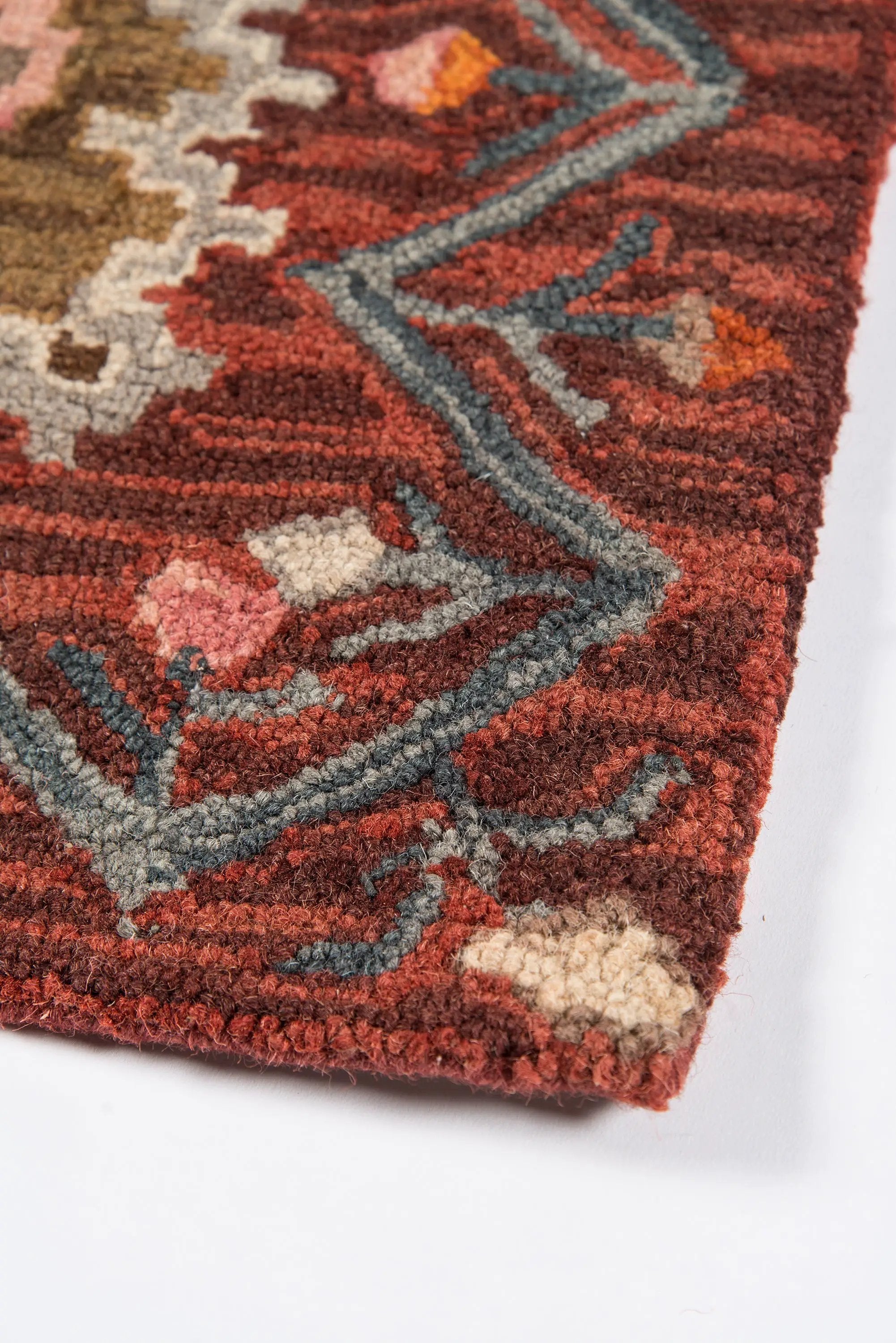 Tangier TAN-1 Red Area Rug by Momeni