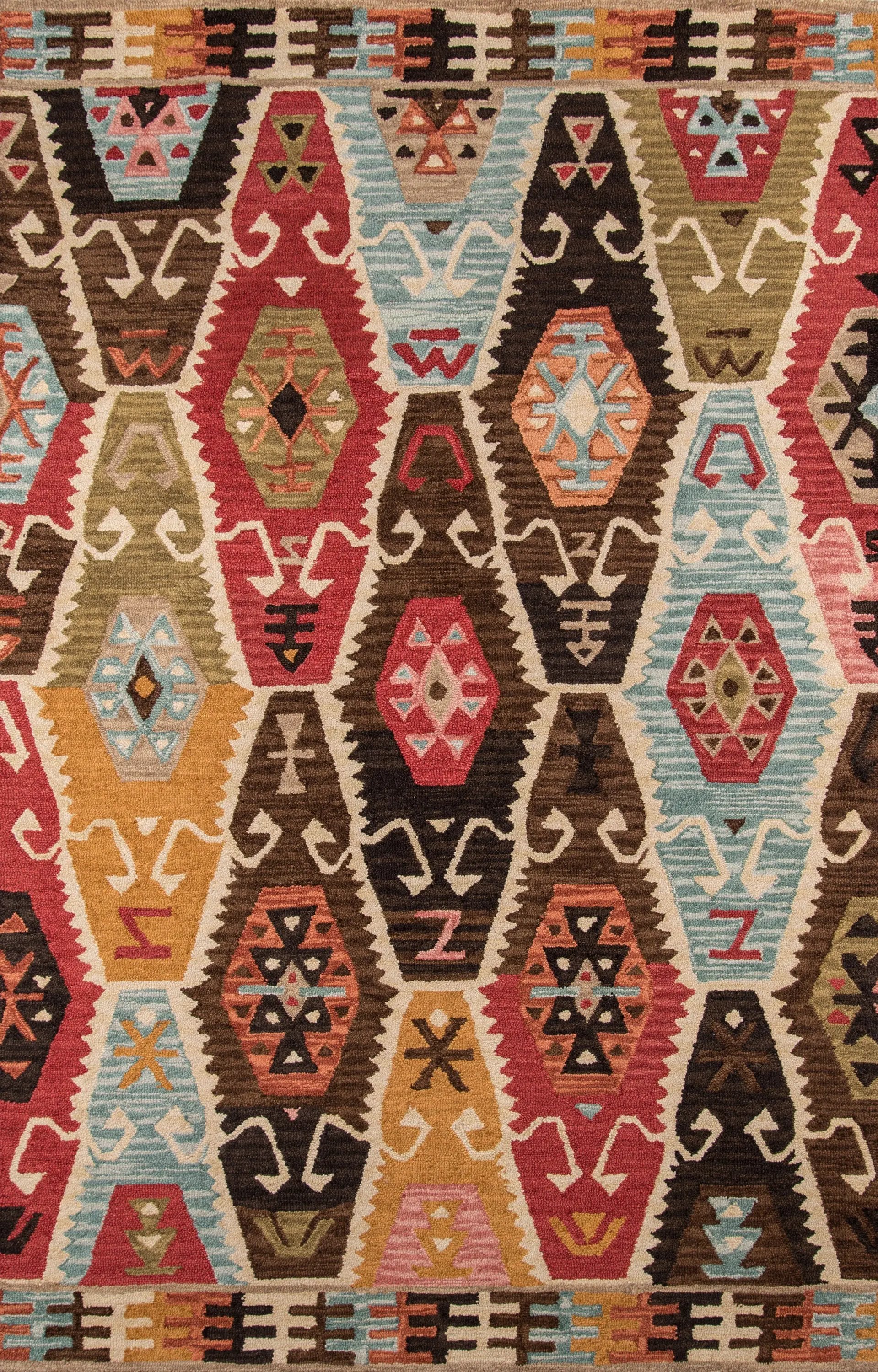 Tangier TAN-2 Multicolor Area Rug by Momeni