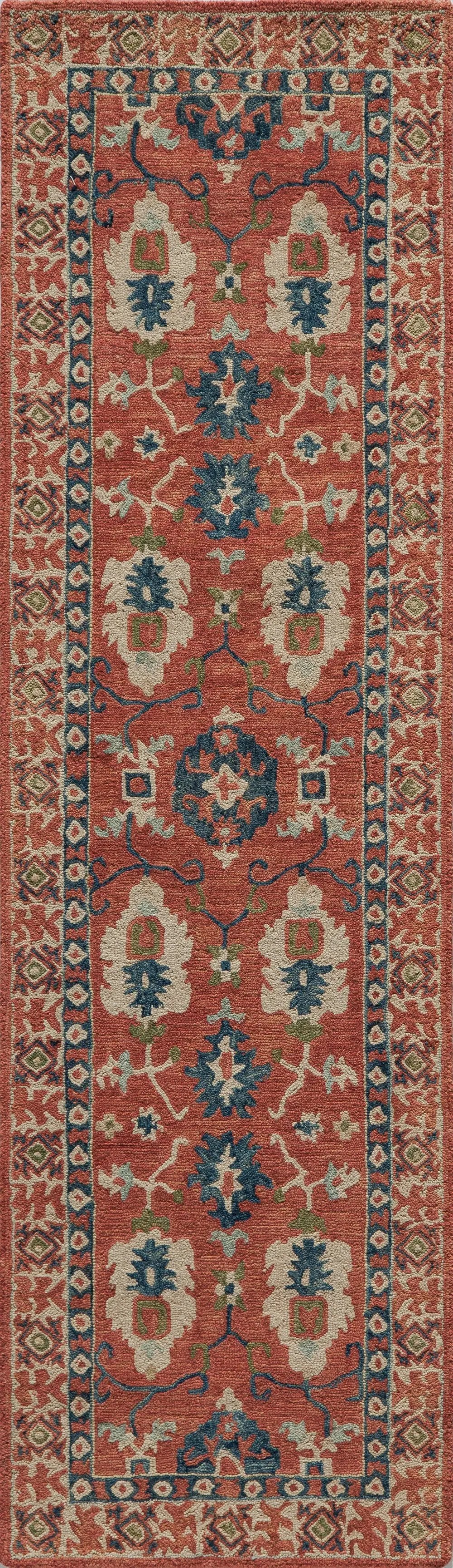 Tangier TAN-3 Red Area Rug by Momeni