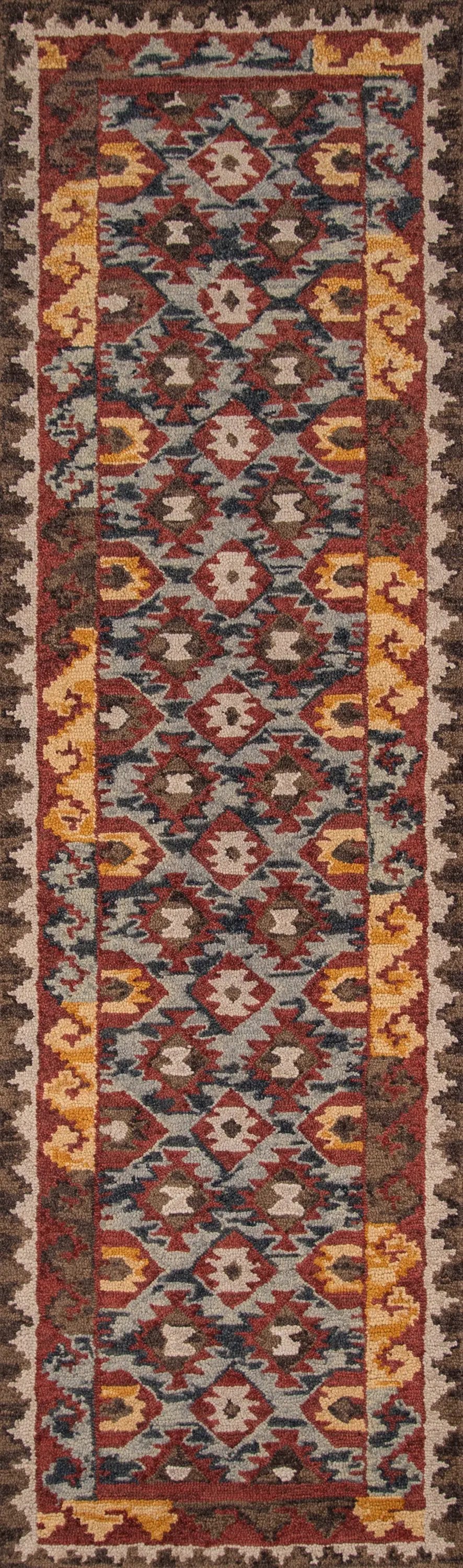 Tangier TAN-7 Red Area Rug by Momeni