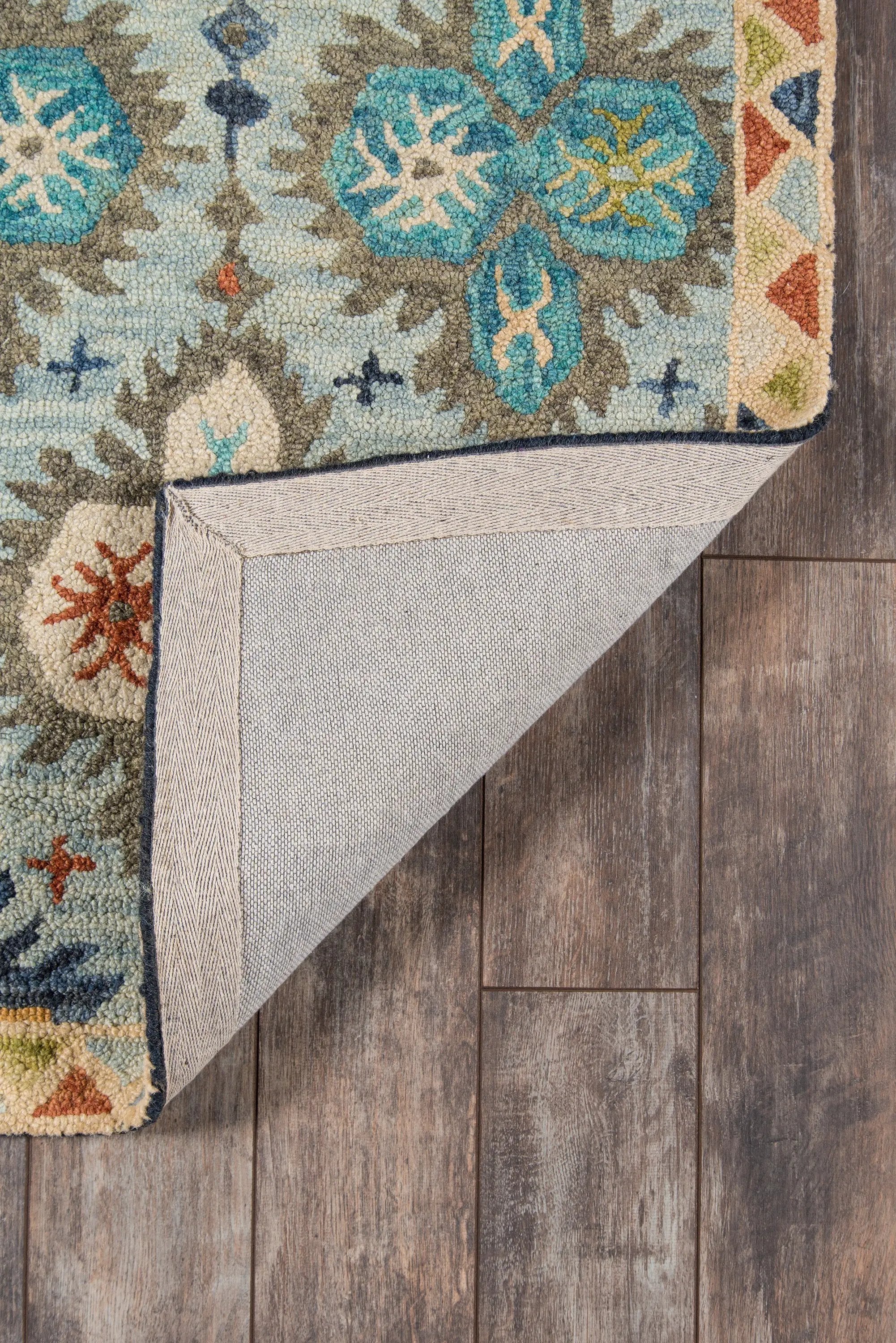 Tangier TAN-17 Blue Area Rug by Momeni