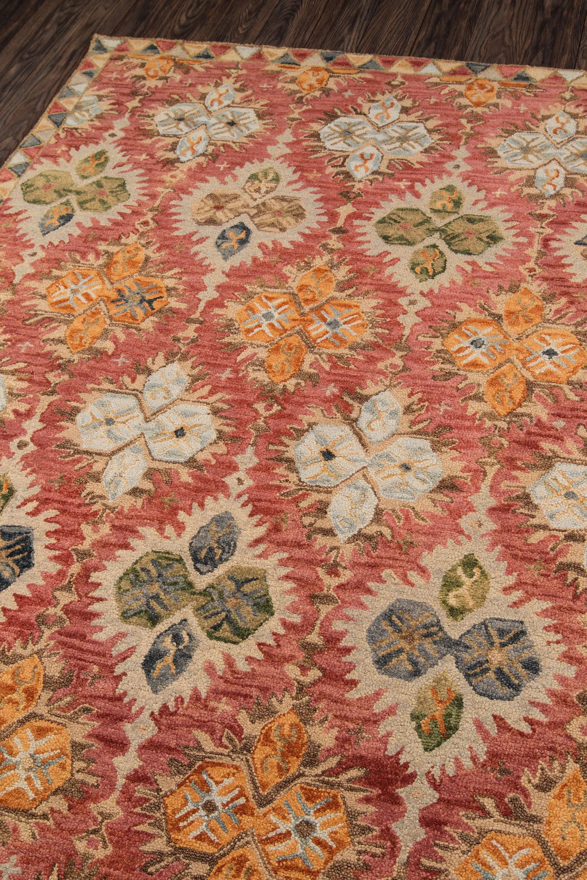 Tangier TAN-17 Red Area Rug by Momeni